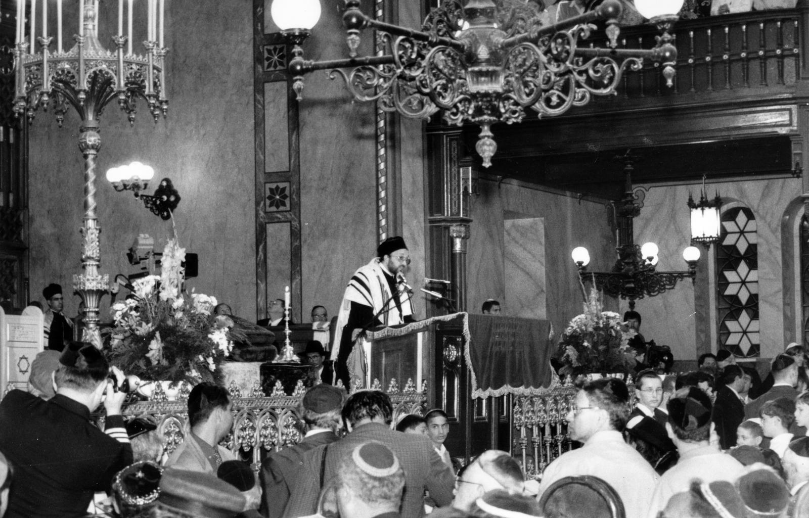 1980, Egységes Magyarországi Izraelita Hitközség, Fortepan #238271