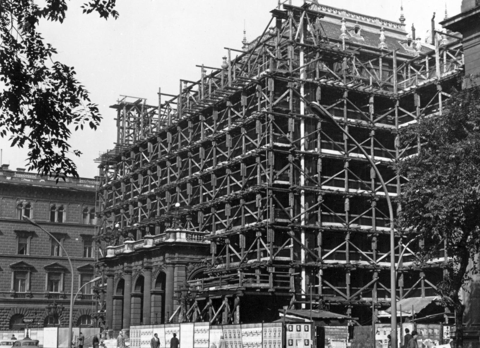 1965, Középületépítő Vállalat - Kreszán Albert - Koczka András - Kemecsei József, Fortepan #238621