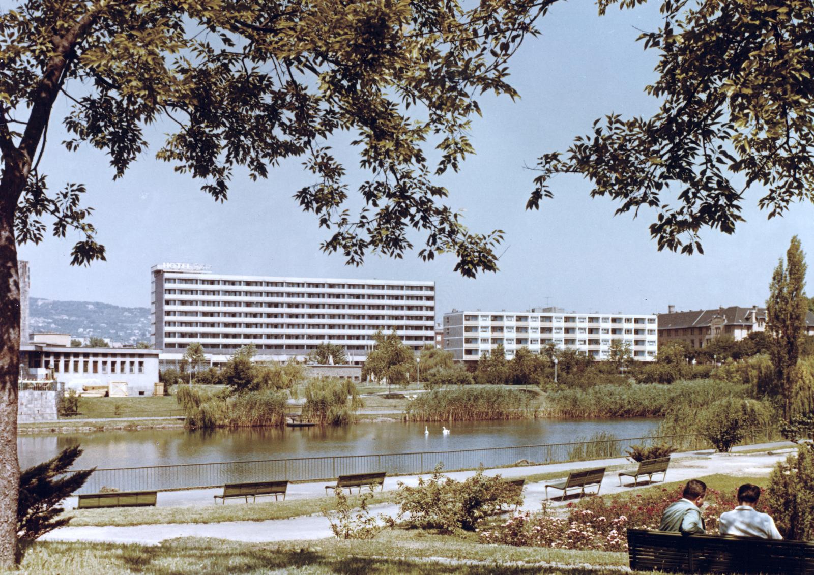 1969, Középületépítő Vállalat - Kreszán Albert - Koczka András - Kemecsei József, Fortepan #238629