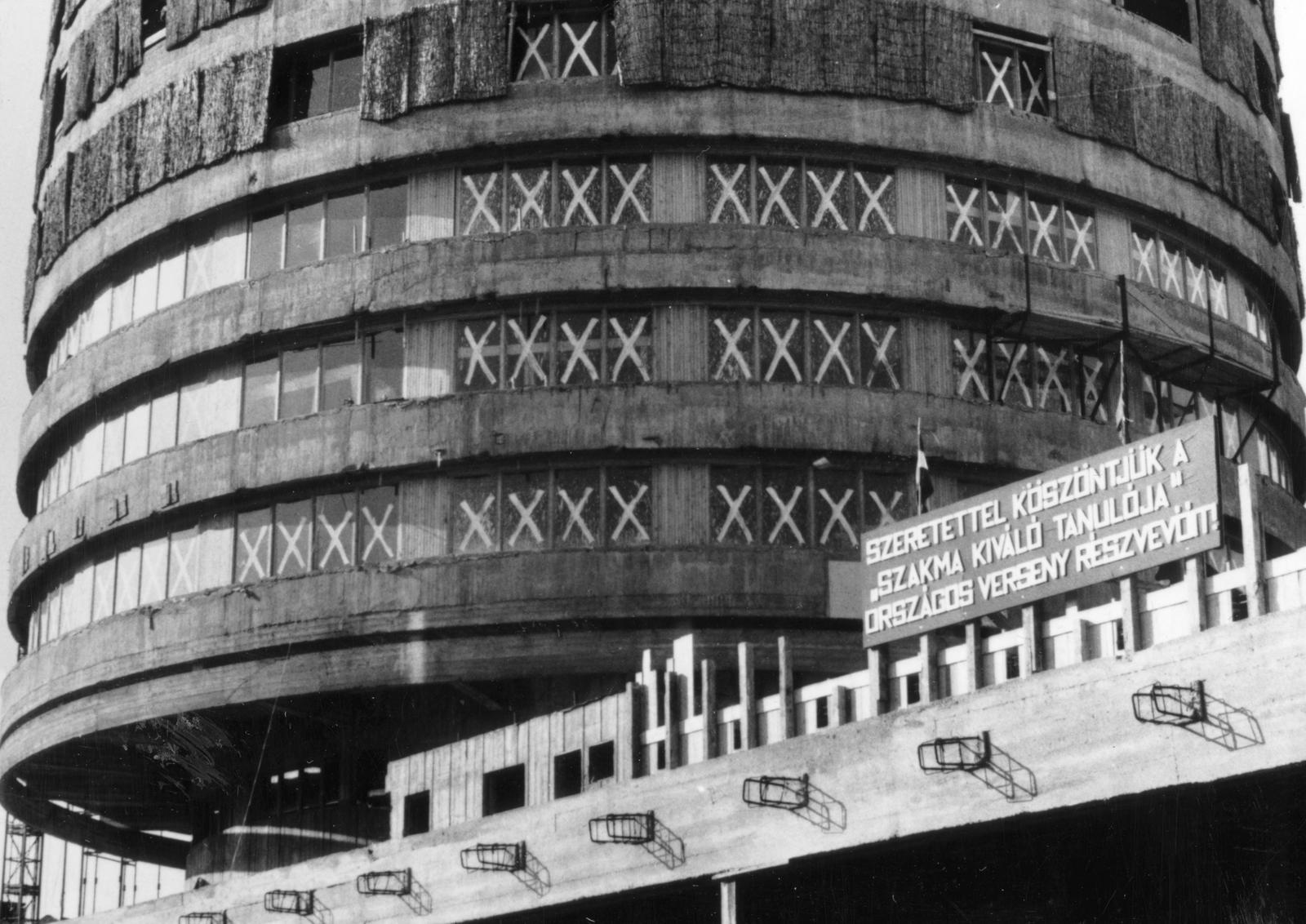 1965, Középületépítő Vállalat - Kreszán Albert - Koczka András - Kemecsei József, Fortepan #238635