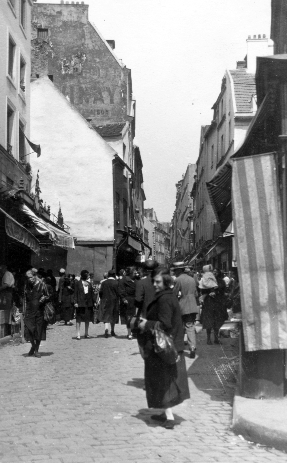 France, Paris, Rue Mouffetard., 1930, SZF, Fortepan #24216