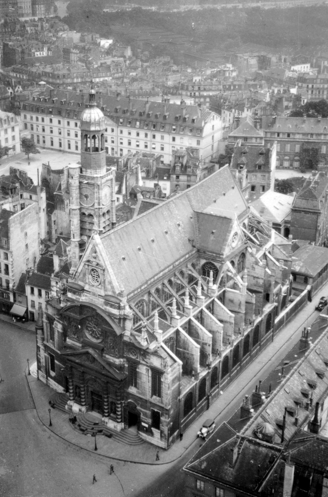 France, Paris, Saint-Etienne-du-Mont templom., 1930, SZF, church, Catholic Church, gothic, renaissance, Étienne Viguier-design, Fortepan #24229