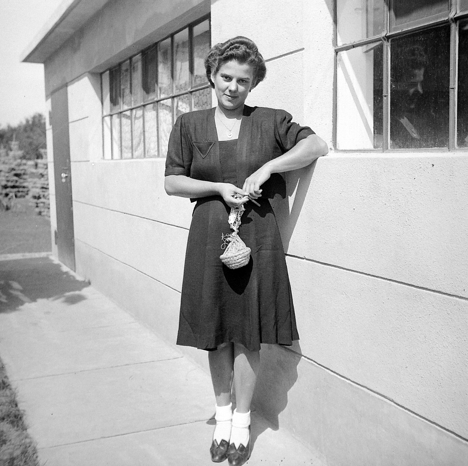 1938, Korbuly, prop up on elbows, Fortepan #2435