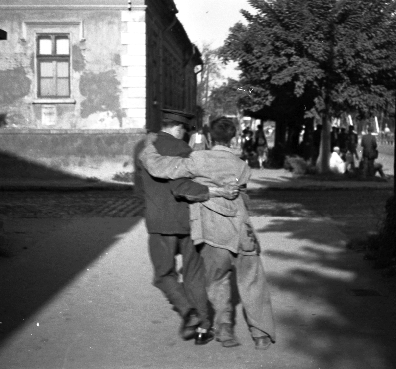 Hungary, Miskolc, Zsolcai kapu 19., 1959, Szánthó Zoltán, drunkard, Fortepan #24396