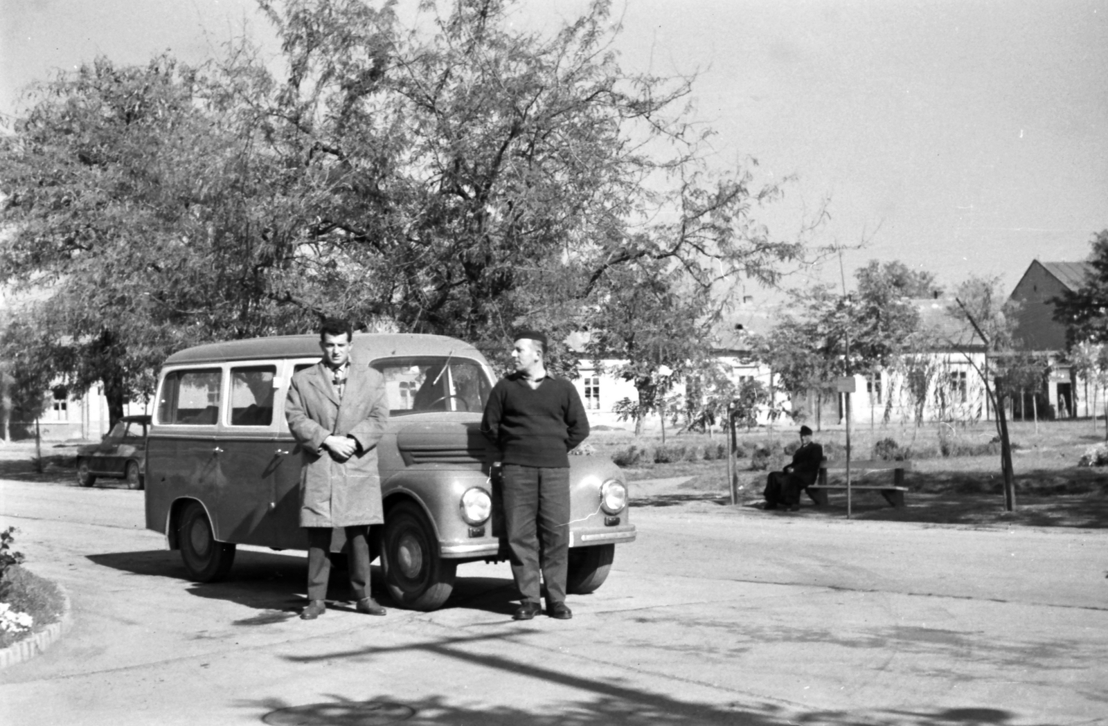 1959, Szánthó Zoltán, German brand, automobile, Framo-brand, Fortepan #24404