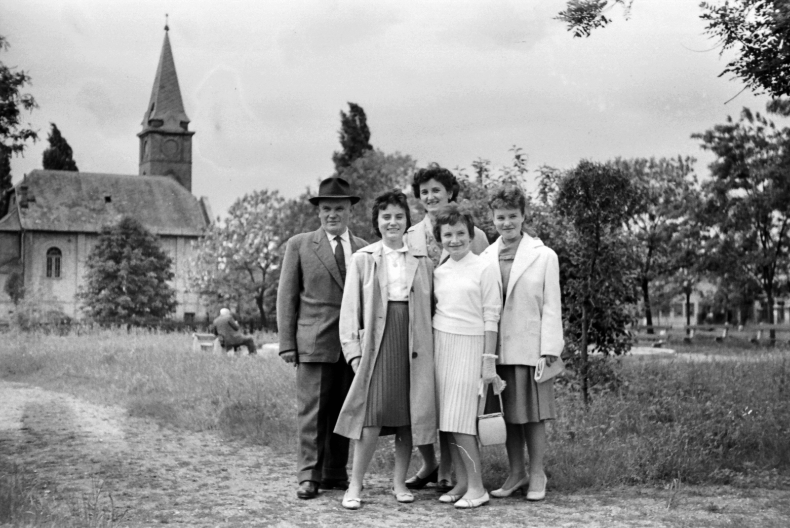 Magyarország, Budapest X., Kerepesi út 69. Rákosfalvai Református Gyülekezet temploma., 1959, Szánthó Zoltán, Budapest, Fortepan #24415