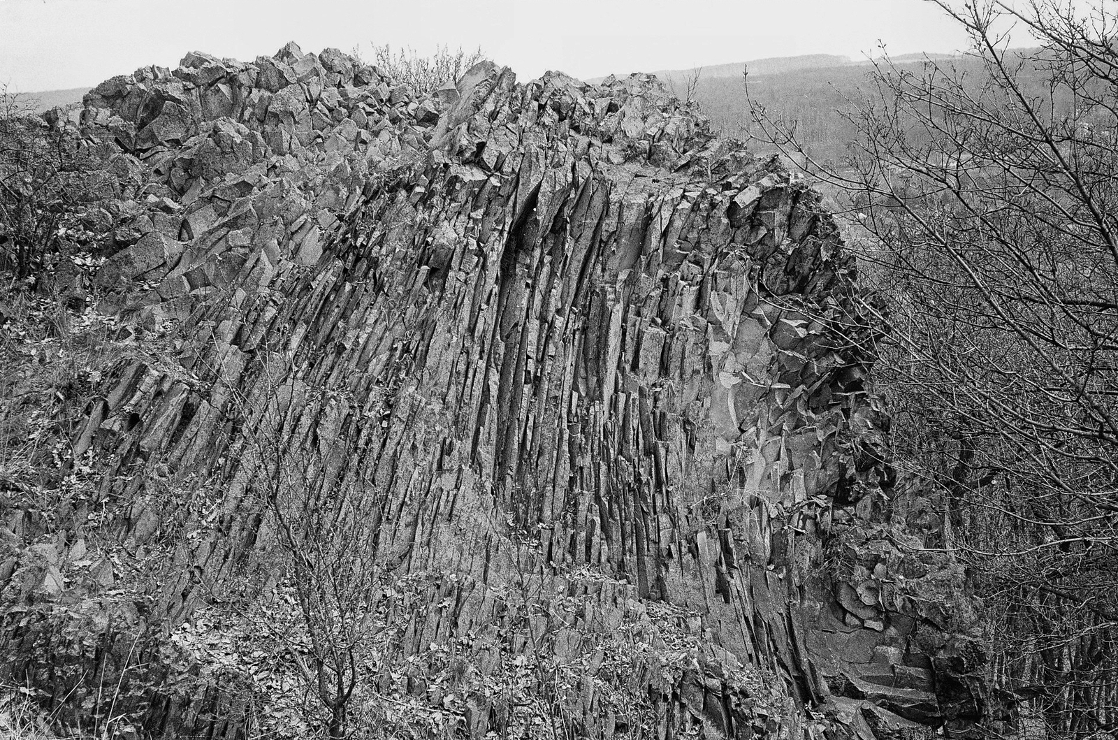 Magyarország, Salgótarján, Boszorkánykő., 1968, Tóth Károly dr, bazalt, Fortepan #24940