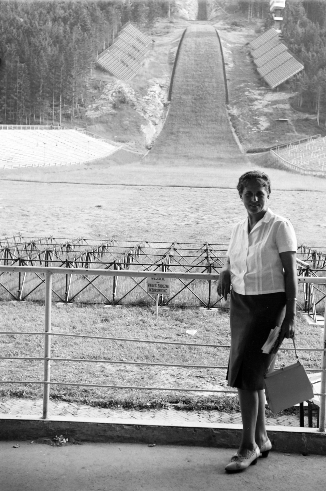 Poland,Tatry Wysokie, Zakopane, a Wielka Krokiew síugrósánc., 1971, Fortepan/Album061, Fortepan #250053