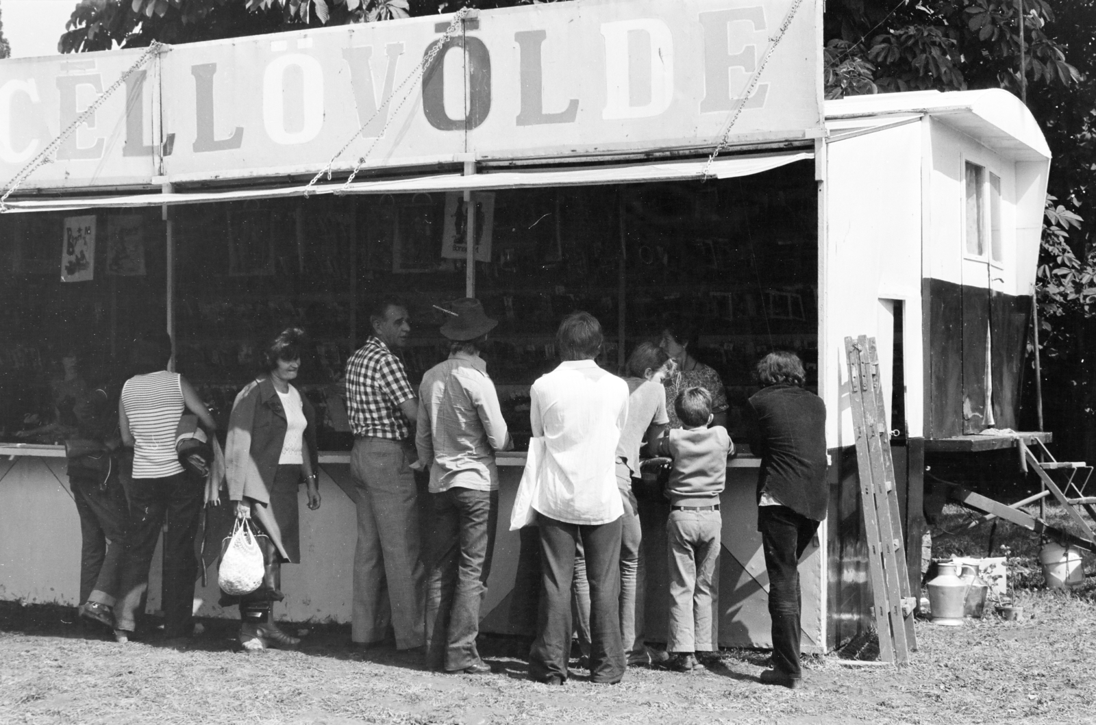 1978, Sóti Ákos, céllövölde, Fortepan #250217