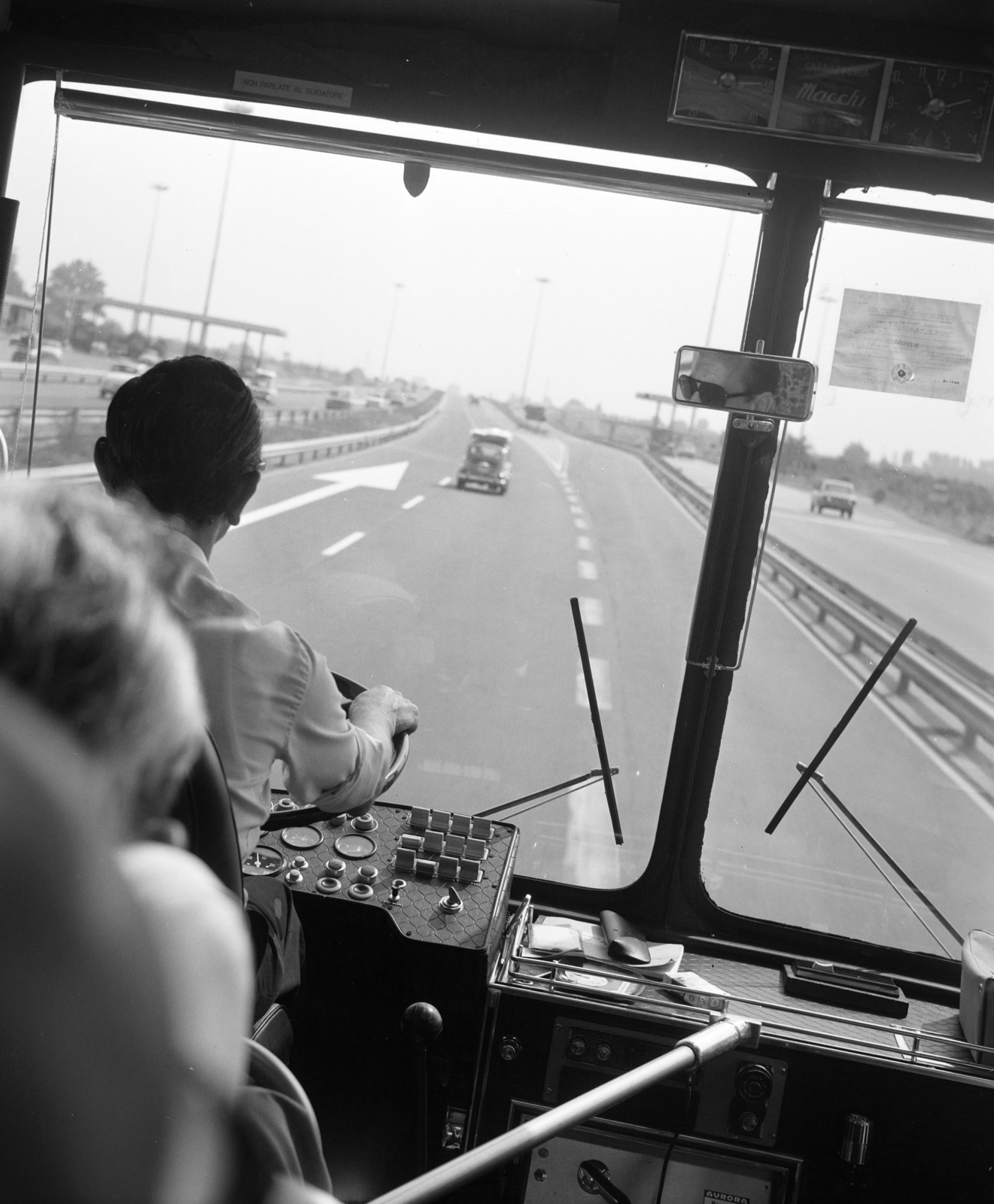 1973, Vimola Károly, bus, vehicle interior, Fortepan #250295
