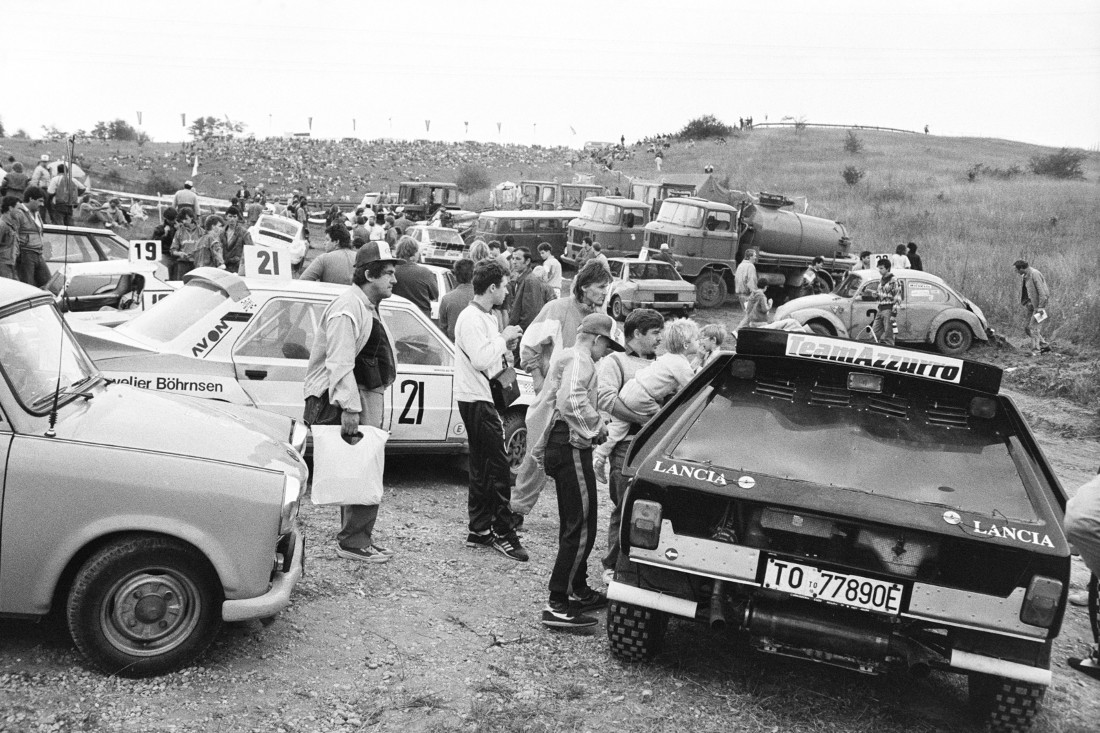Hungary, Pécel, autocrosspálya, Autocross EB., 1988, Vimola Károly, Best of, Fortepan #250336