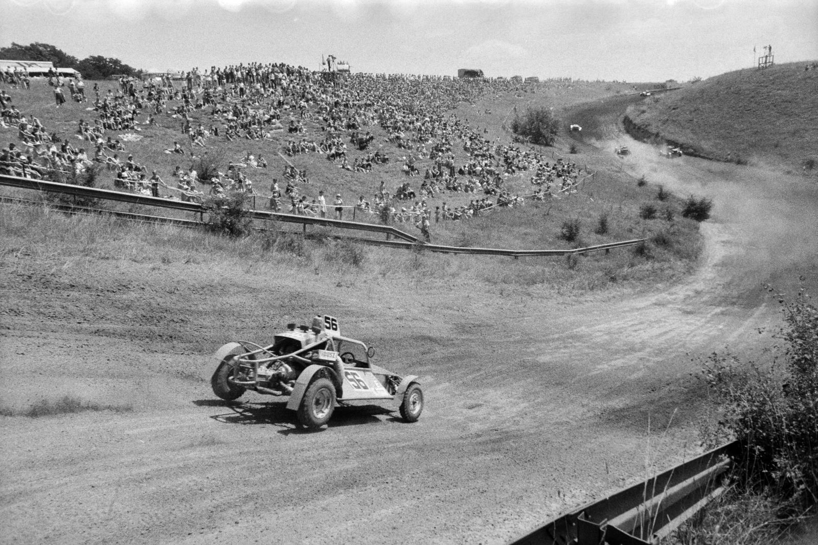 Magyarország, Pécel, autocrosspálya, Autocross EB., 1988, Vimola Károly, autocross, Fortepan #250393