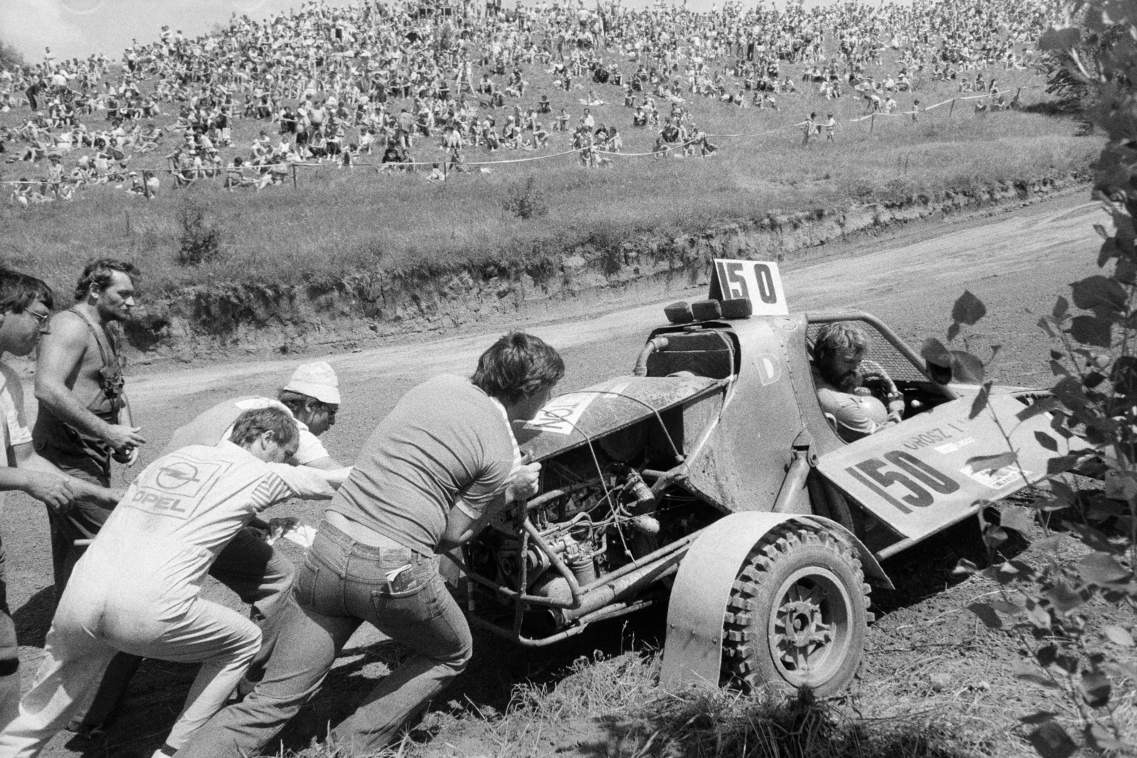 Hungary, Pécel, autocrosspálya, Autocross EB., 1988, Vimola Károly, autocross, Fortepan #250394