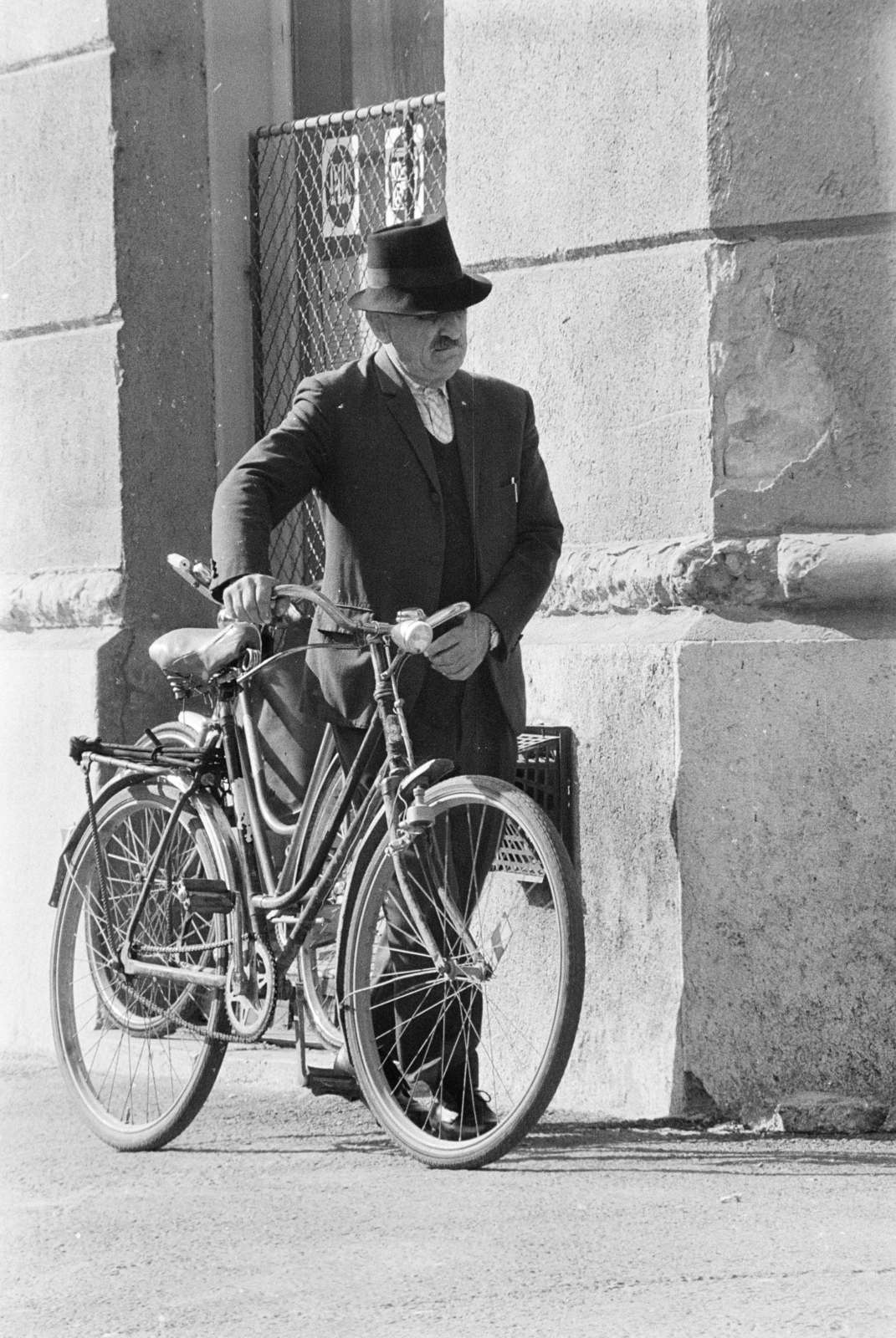 1989, Vimola Károly, bicycle, Fortepan #250486