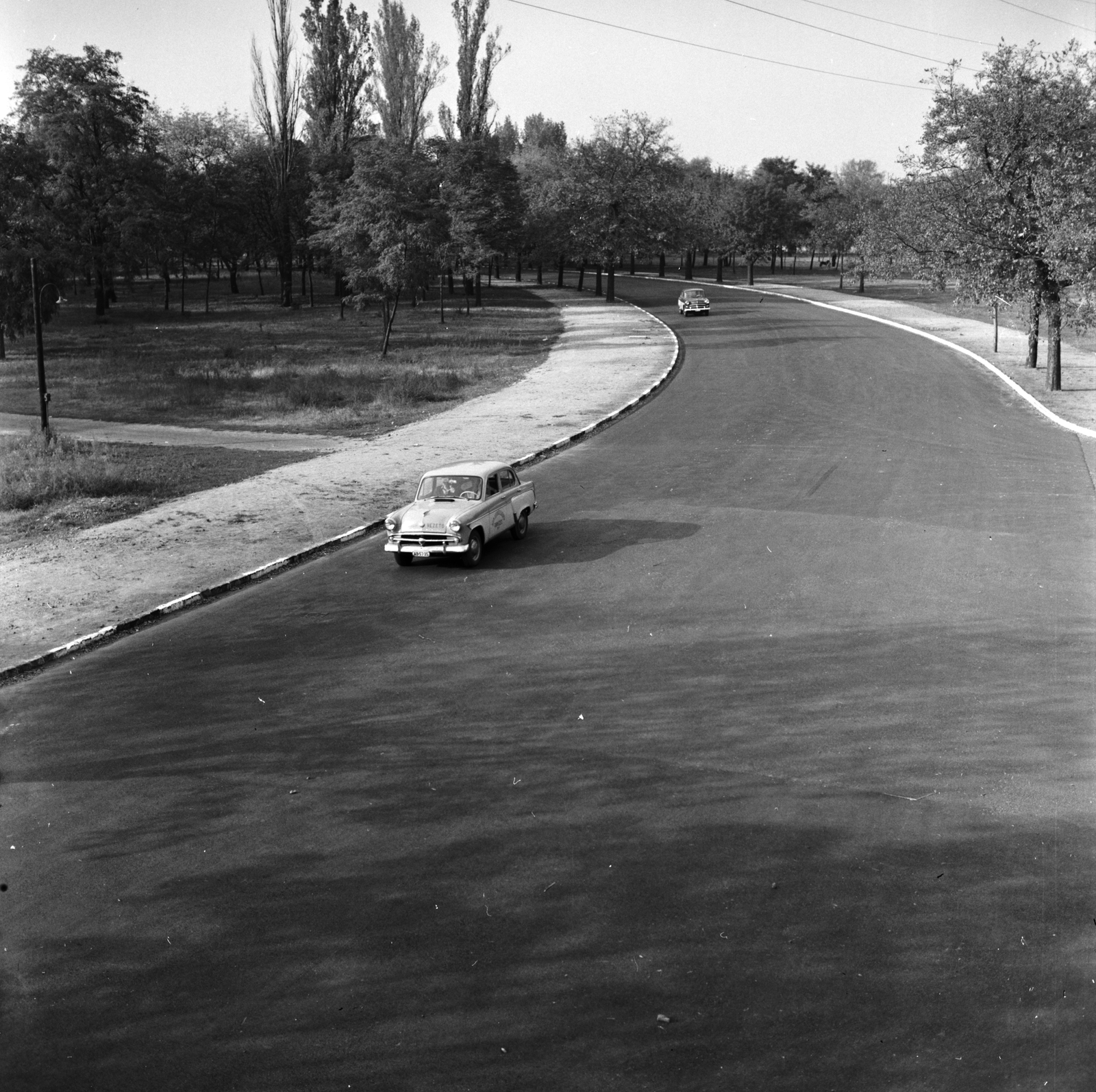 Hungary, People's Park, Budapest X., 1960, FŐMTERV, Budapest, automobile, Fortepan #251389