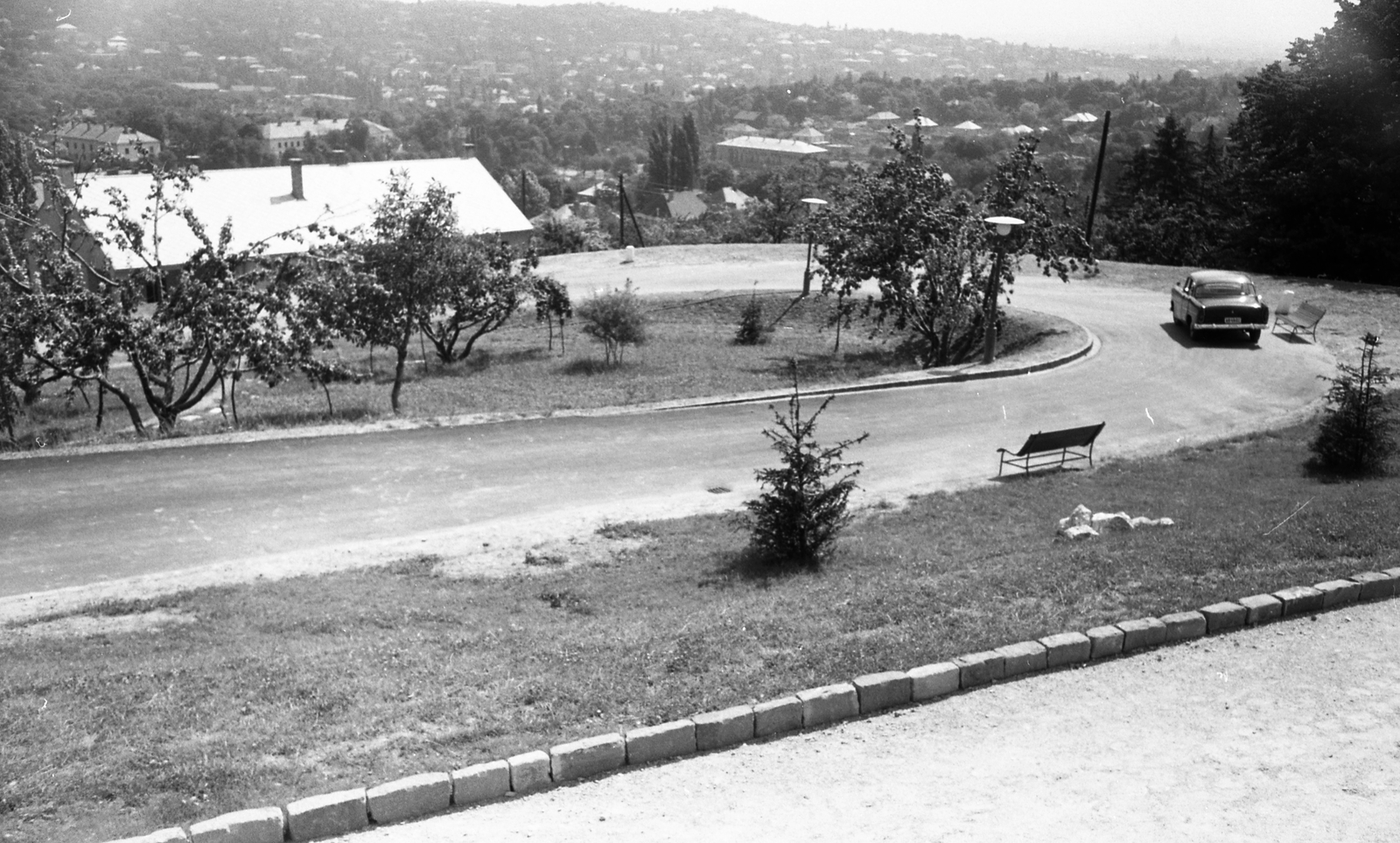 Magyarország, Budapest XII., Dániel út 62, a nyomda és papíripari dolgozók üdülője, 1961, FŐMTERV, Domonkos Endre, Budapest, Fortepan #251513