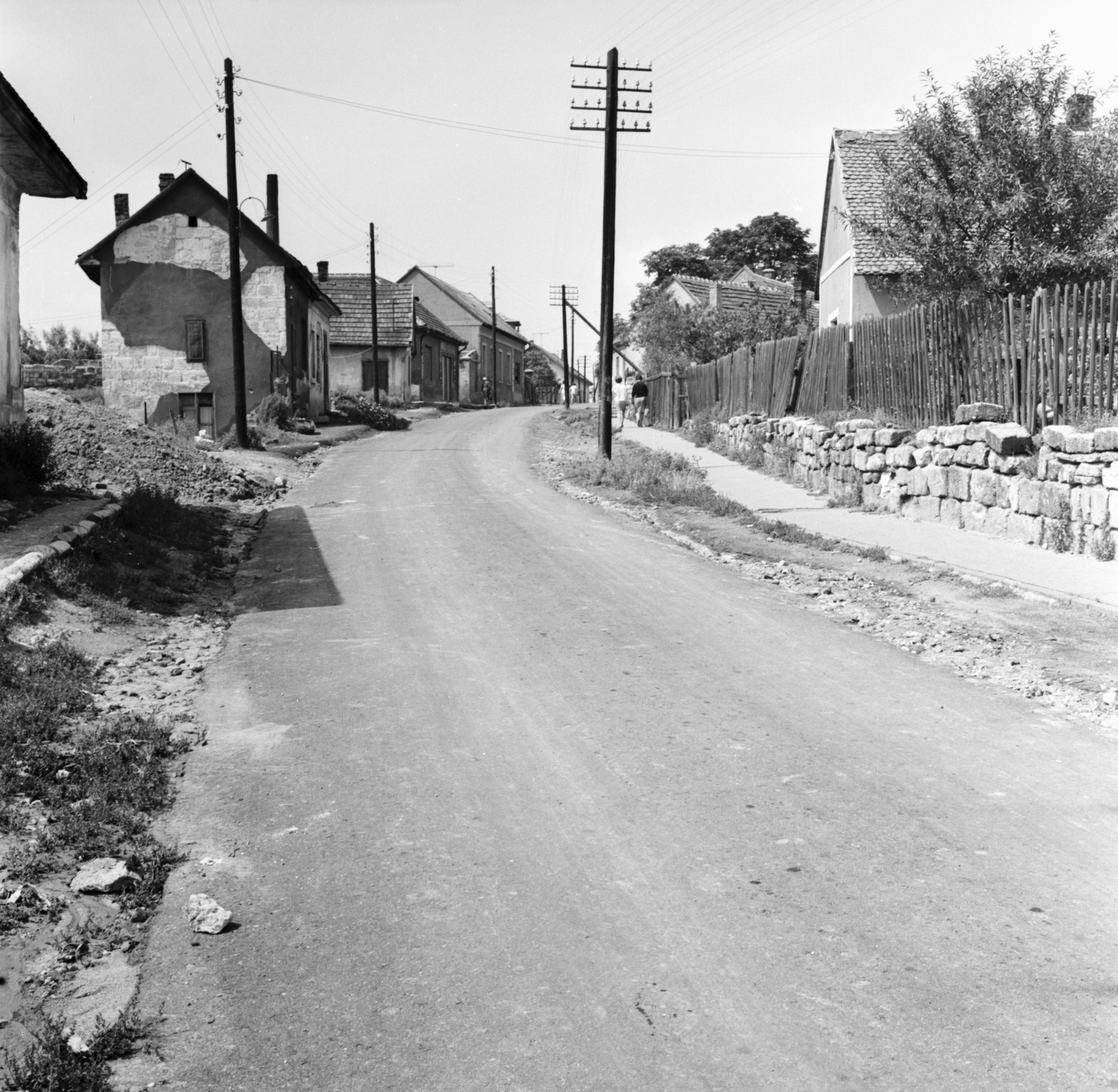 Hungary, Budapest XXII., a Park utca Halk utca - Terv utca közötti szakasza., 1963, FŐMTERV, Budapest, Fortepan #251802