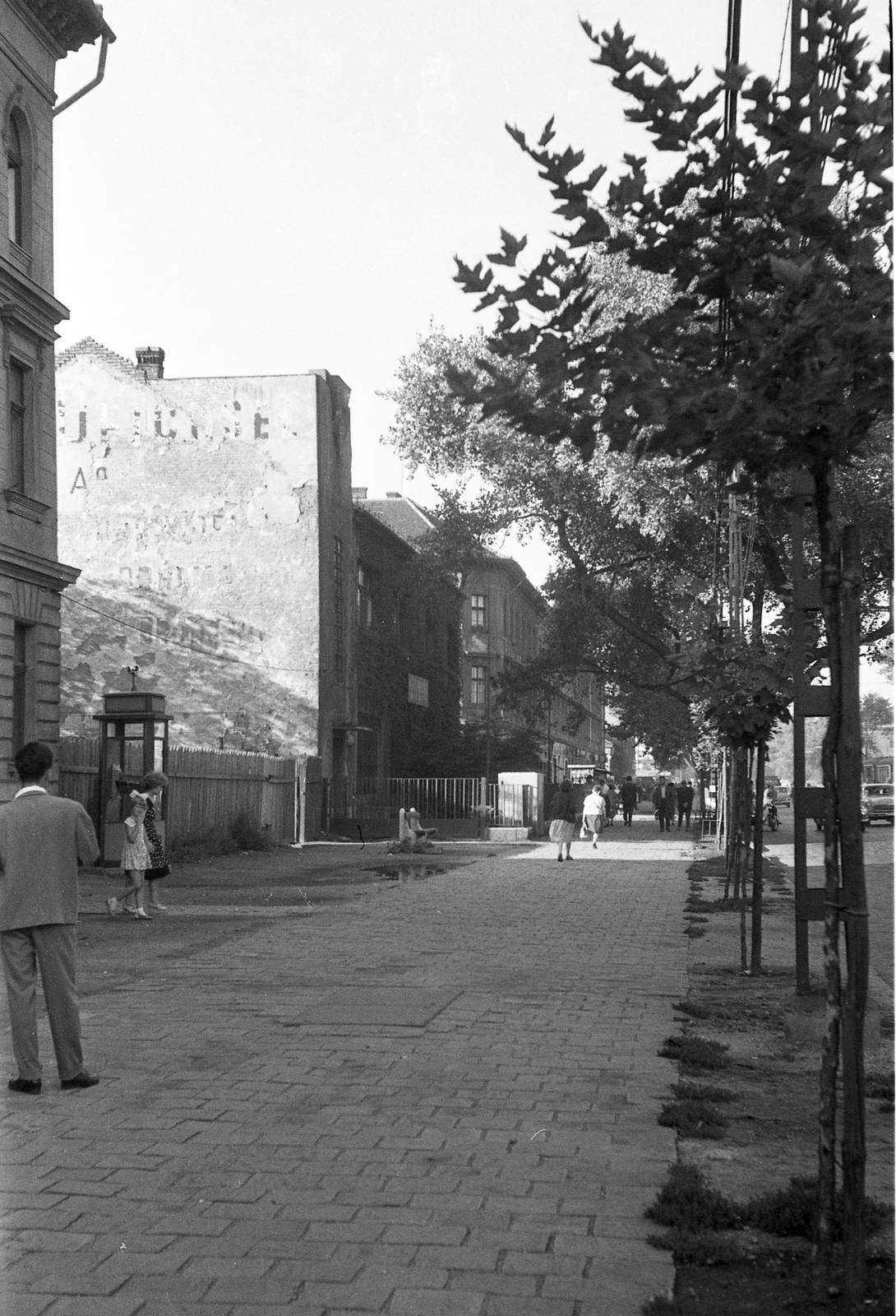 Hungary, Budapest XIII., szemben a Váci út 98. alatti Hajtómű- és Felvonógyár a Süllő utca sarkán., 1963, FŐMTERV, Budapest, Fortepan #251866