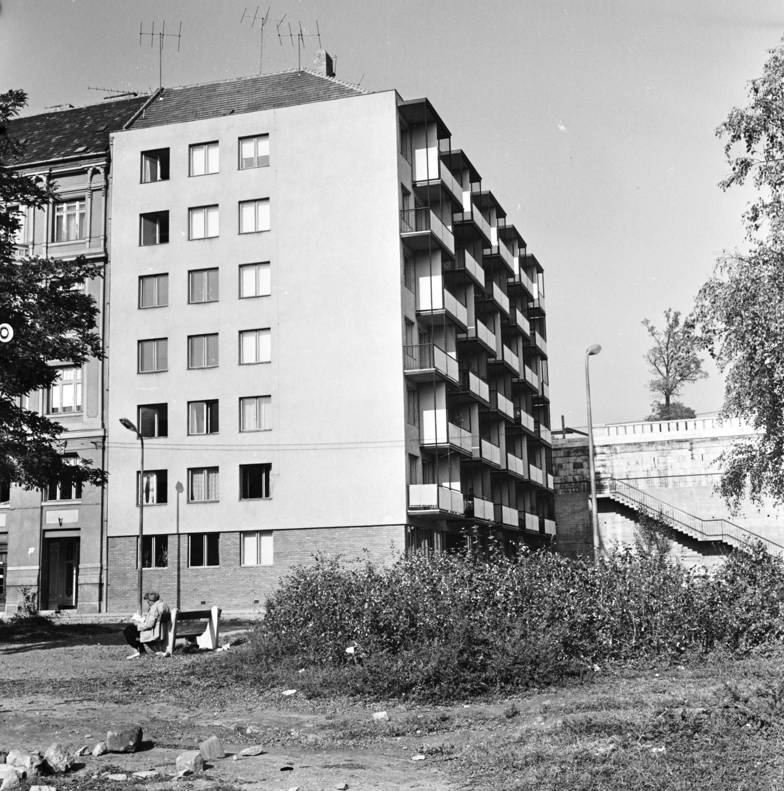 Hungary, Budapest I., az Attila út 17. számú ház., 1963, FŐMTERV, Budapest, Fortepan #251978