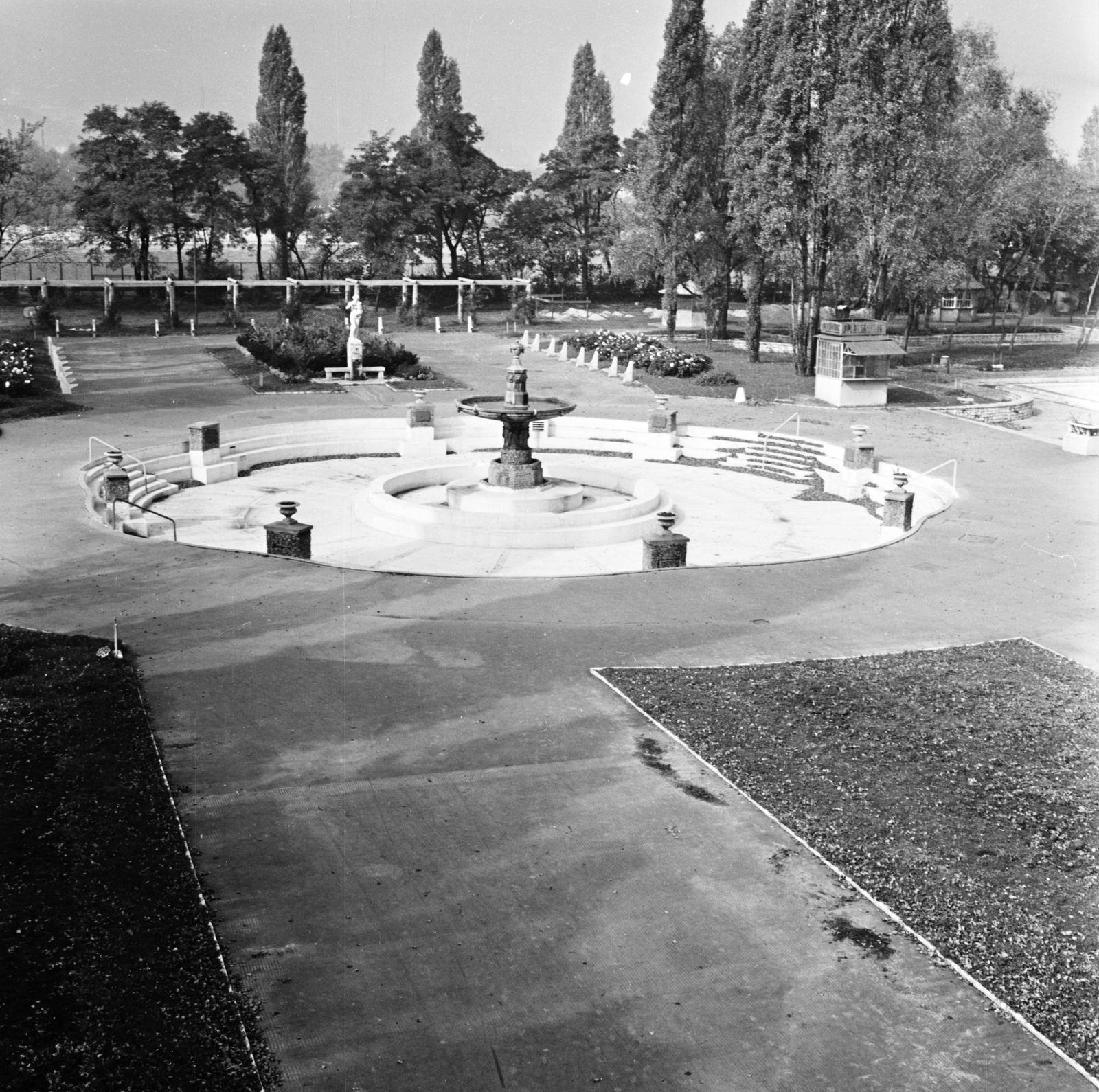 Hungary, Margit Islands, Budapest, Palatinus Strandfürdő., 1963, FŐMTERV, Fortepan #251981