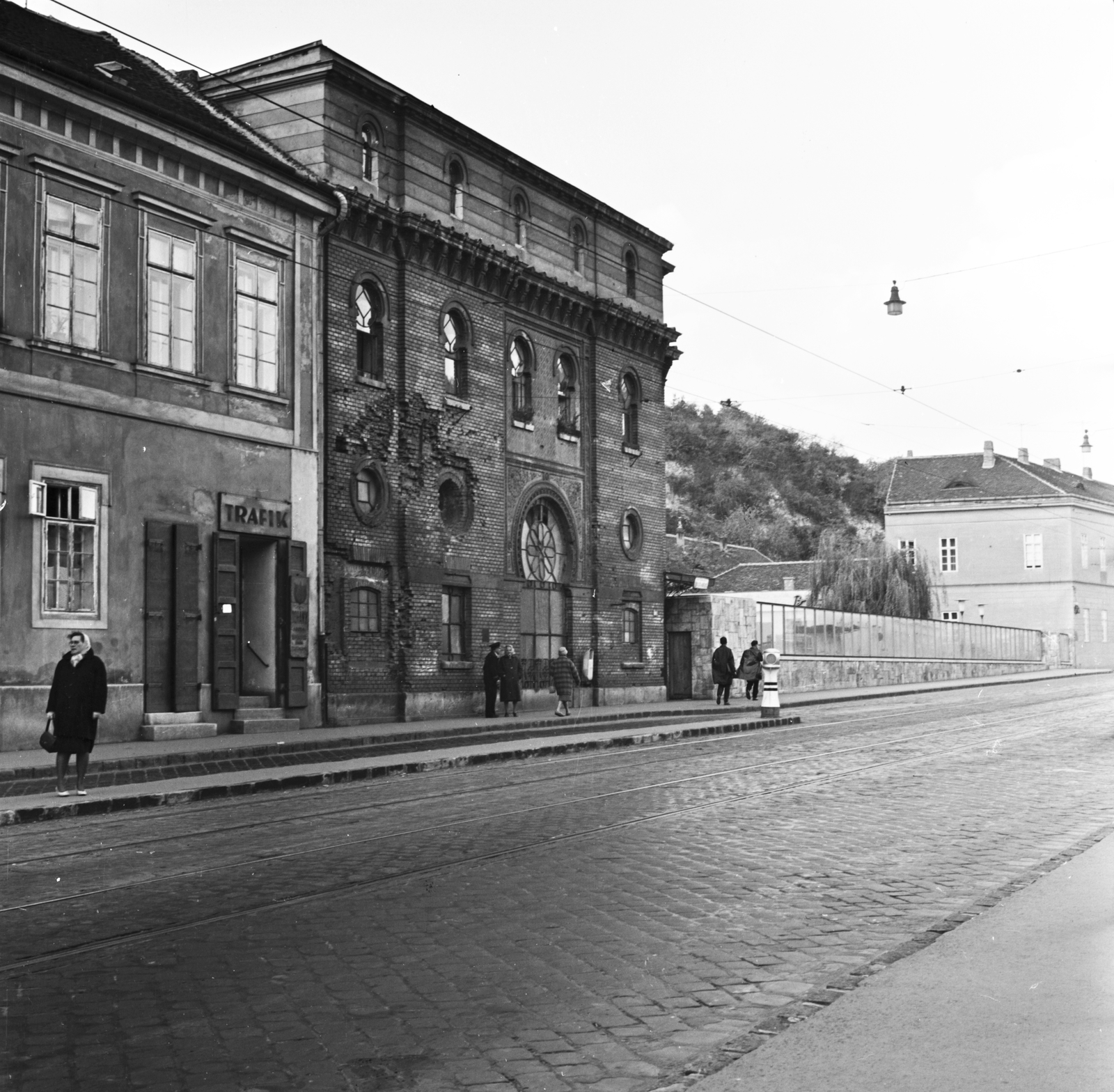 Hungary, Budapest II., Frankel Leó út 48., az egykori Népgőzfürdő., 1963, FŐMTERV, Budapest, Fortepan #251997