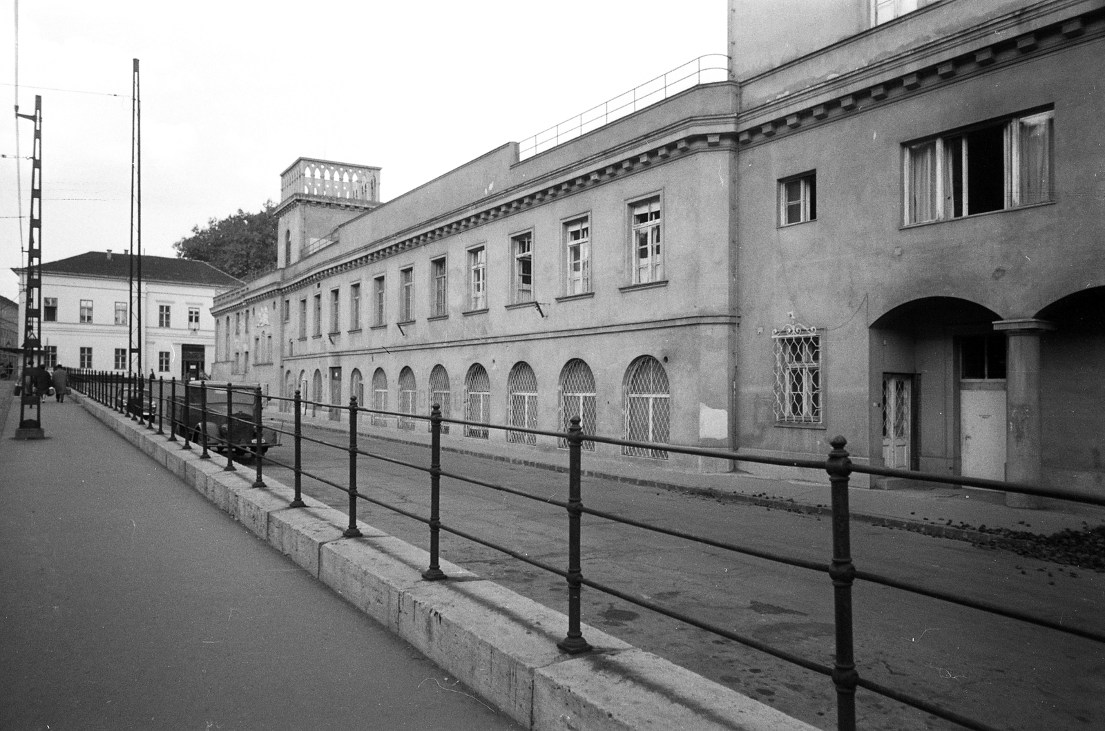 Hungary, Budapest II., Frankel Leó út, Lukács fürdő., 1963, FŐMTERV, Budapest, Fortepan #252021