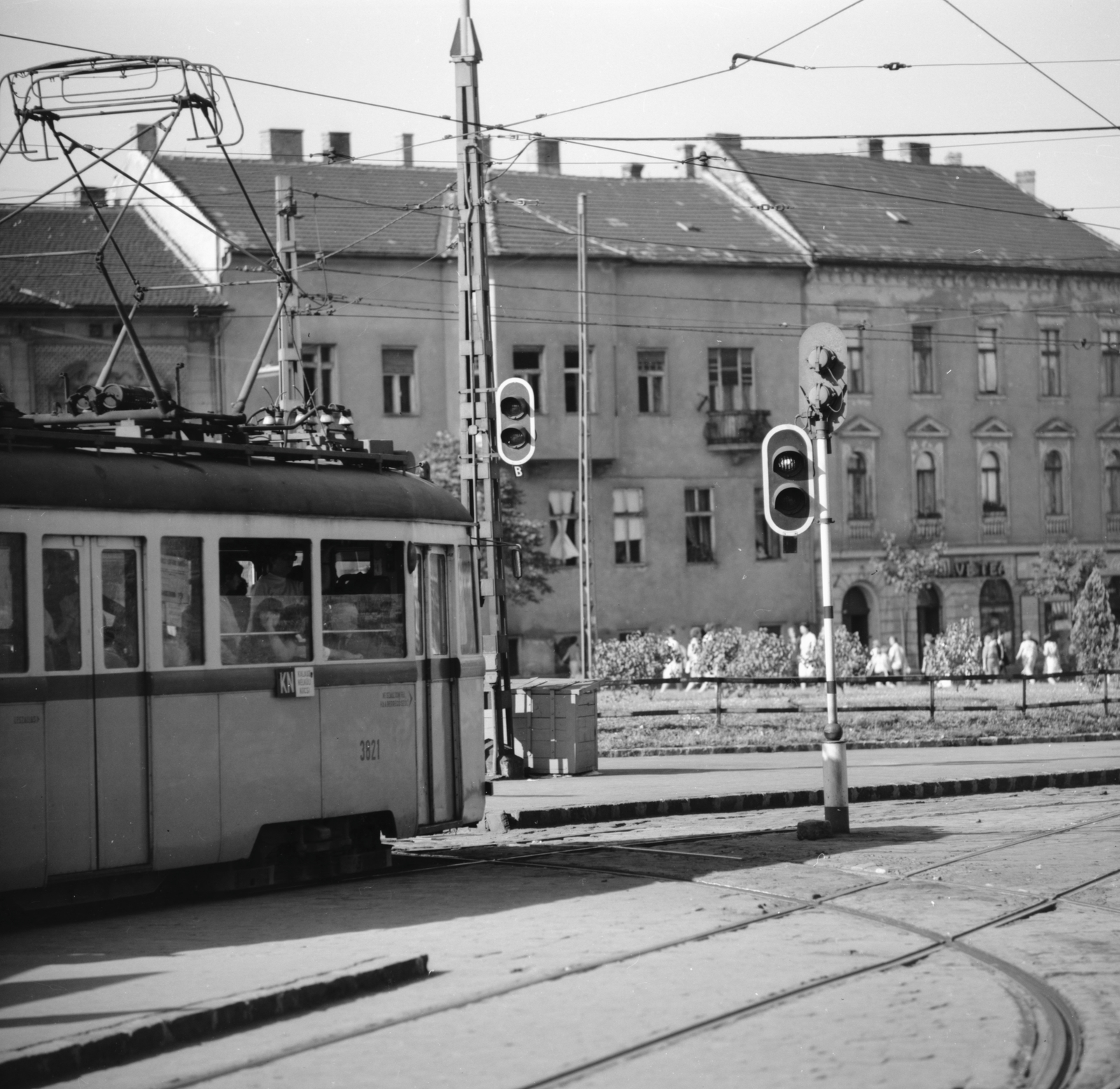 Magyarország, Budapest II., Széll Kálmán (Moszkva) tér., 1966, FŐMTERV, Domonkos Endre, Budapest, Fortepan #252277