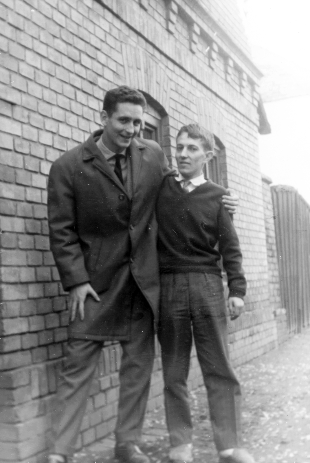1960, Fortepan, portrait, arms around shoulders, Fortepan #25264