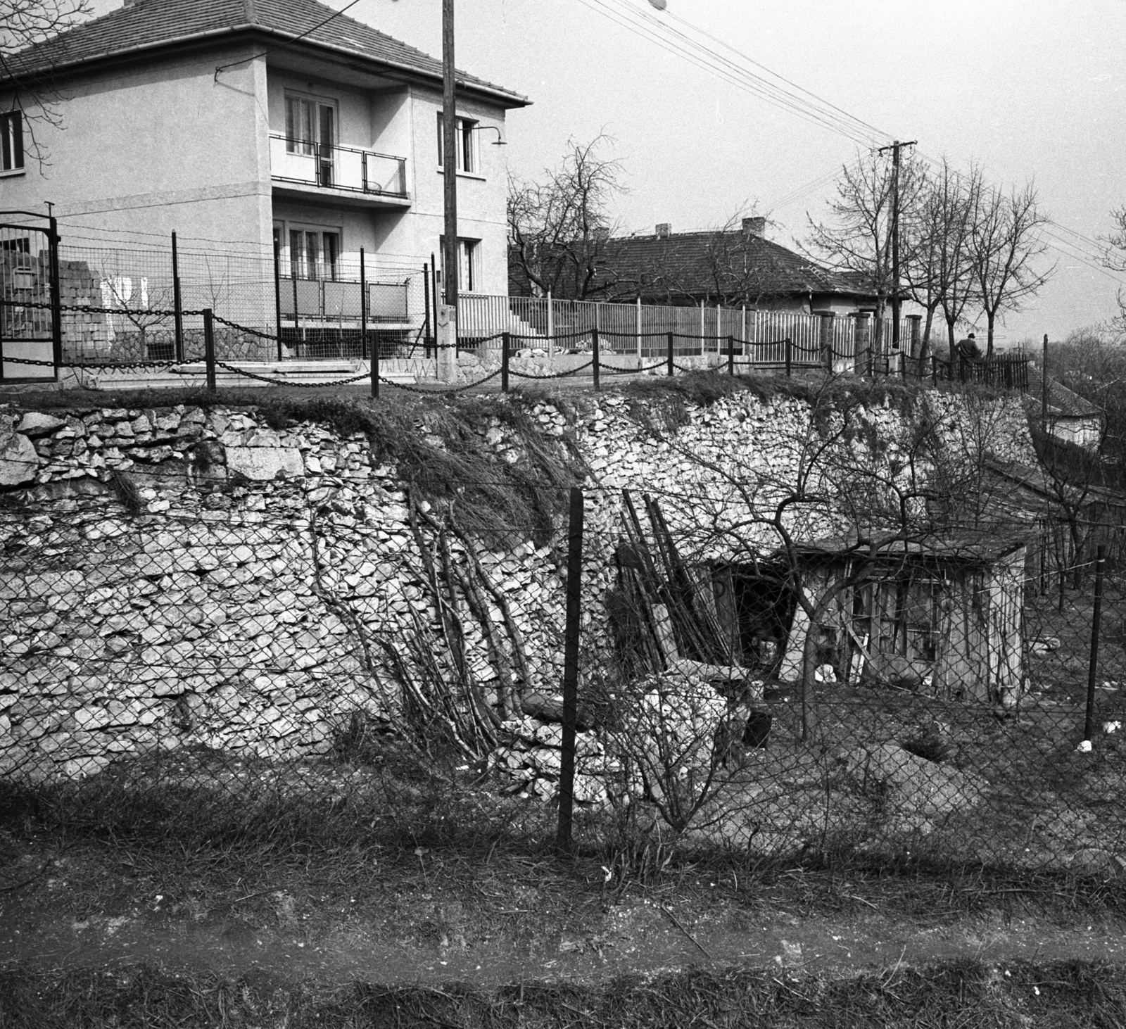 Magyarország, Budapest III., Ürömi út a Szép Kilátó utca felé nézve., 1970, FŐMTERV, Domonkos Endre, Budapest, Fortepan #252716