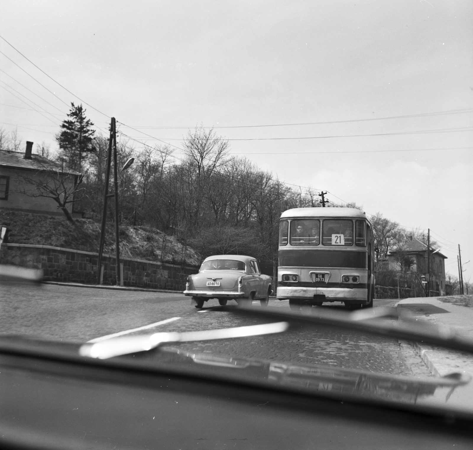 Hungary, Budapest XII., Istenhegyi út, balra a Lóránt út., 1970, FŐMTERV, Budapest, Fortepan #252718