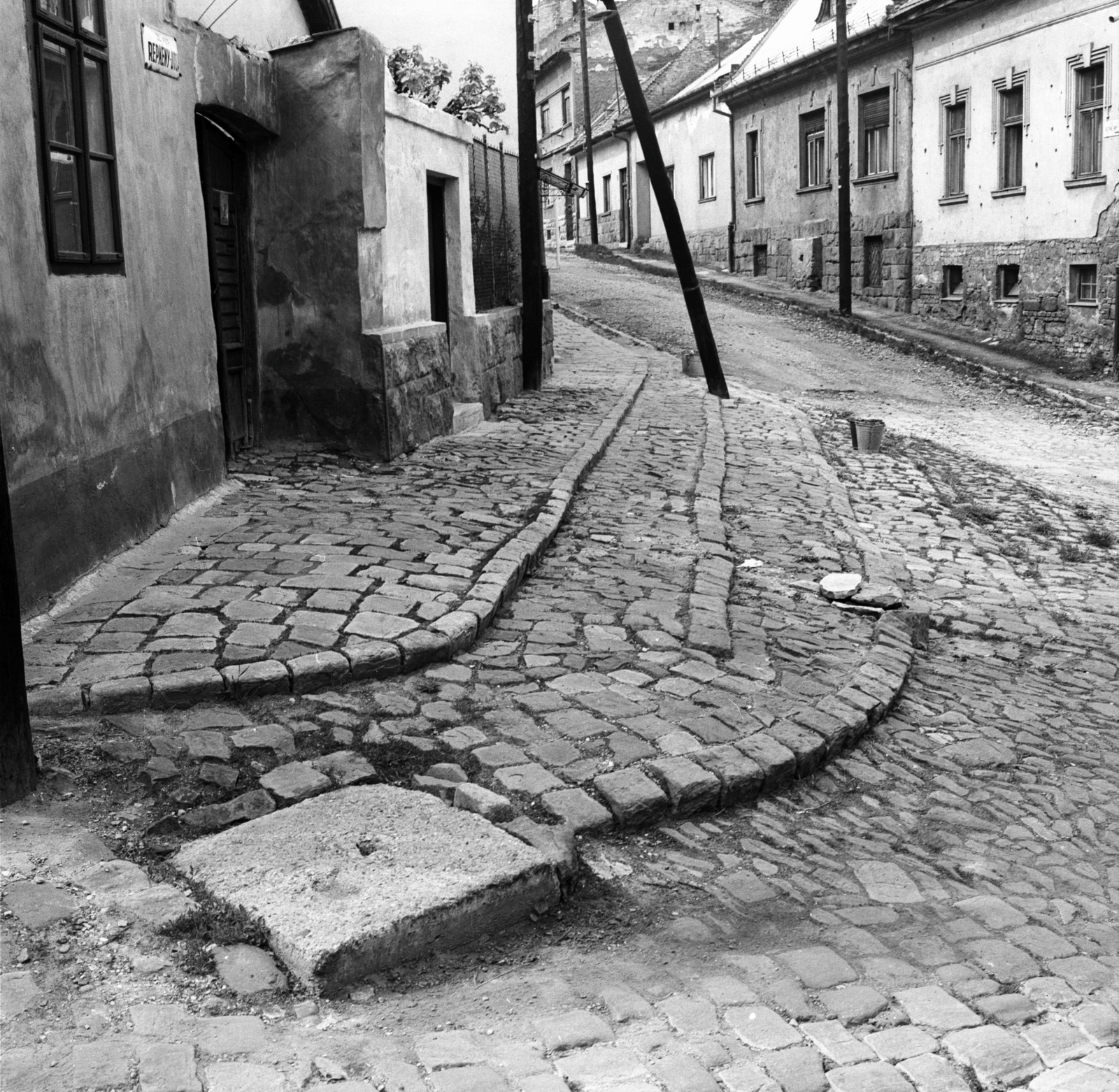 Hungary, Budapest II., Repkény utca a Felhévízi utcai saroktól nézve., 1970, FŐMTERV, Budapest, Fortepan #252739