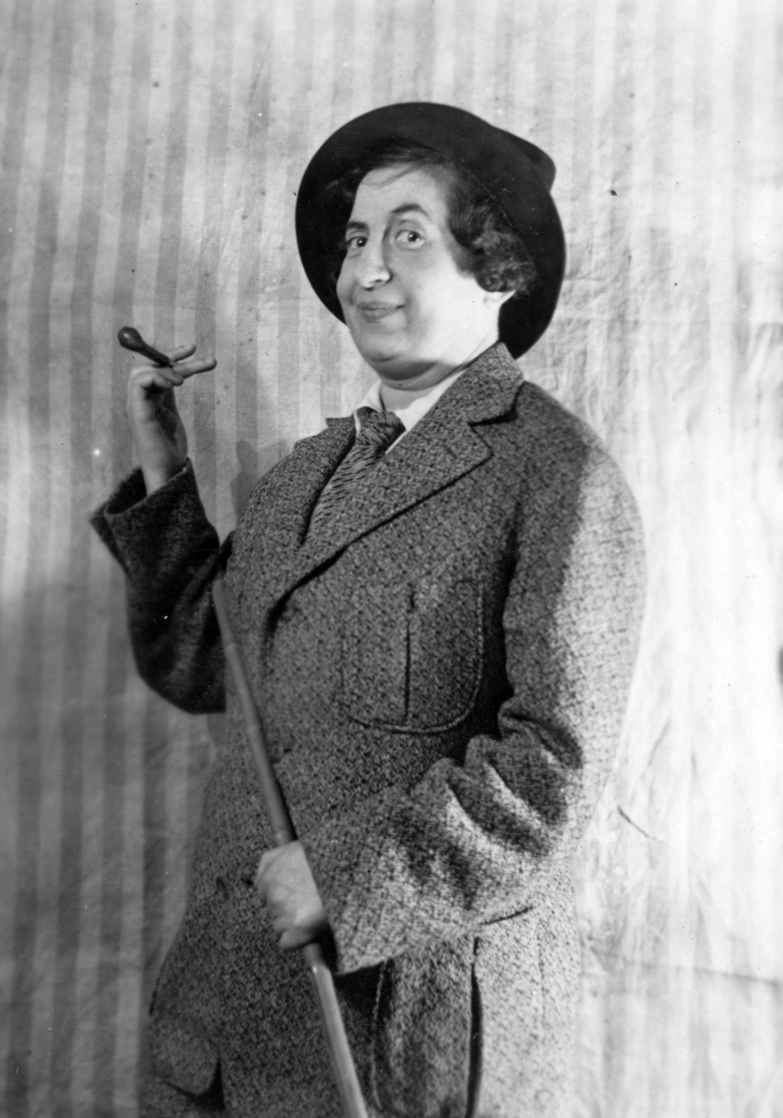 1941, Fortepan, portré, nő, pipa, dohányzás, Fortepan #25276