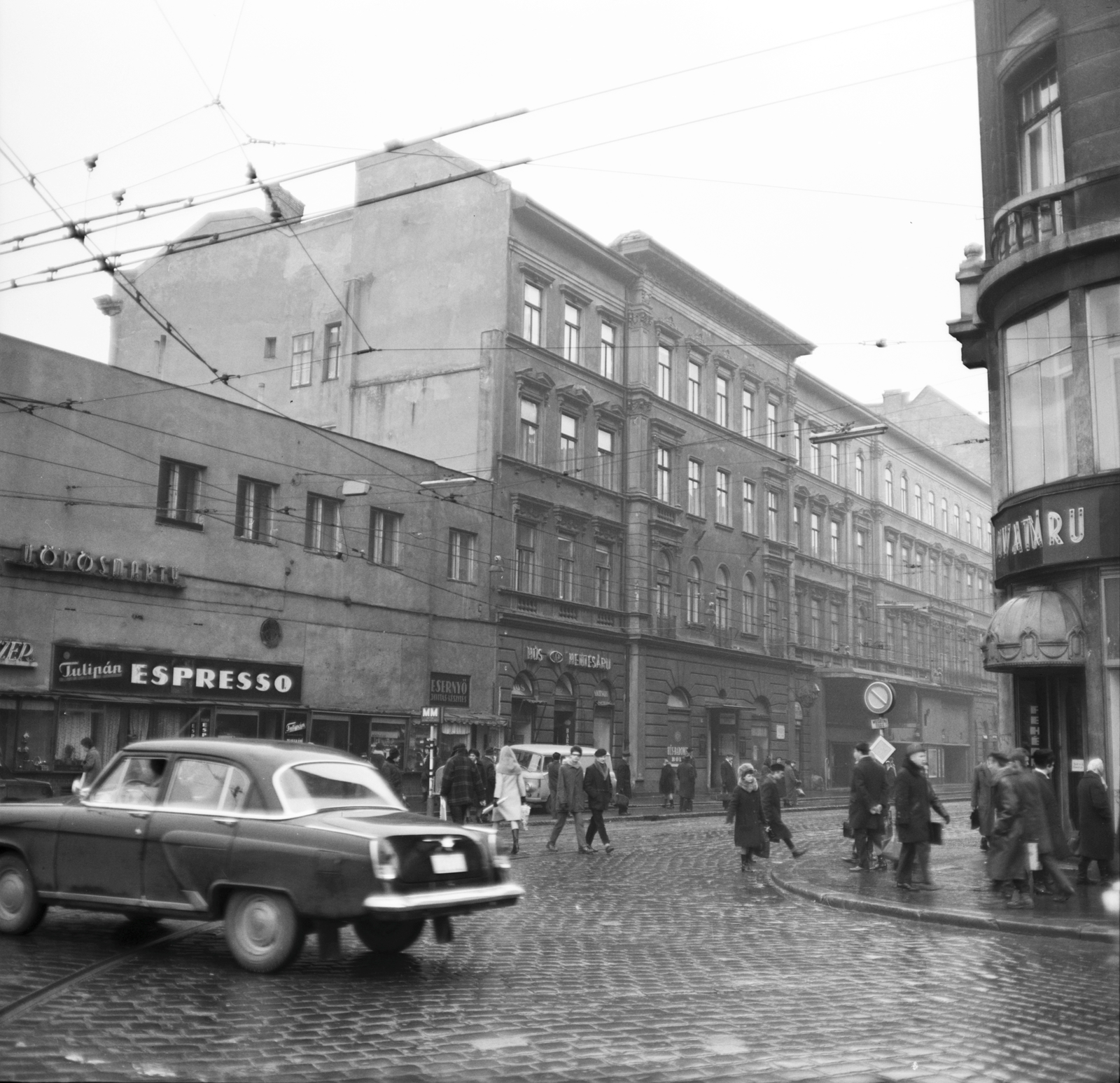 Hungary, Budapest VIII.,Budapest IX., Kálvin tér Üllői út torkolatánál., 1971, FŐMTERV, Budapest, Fortepan #252873
