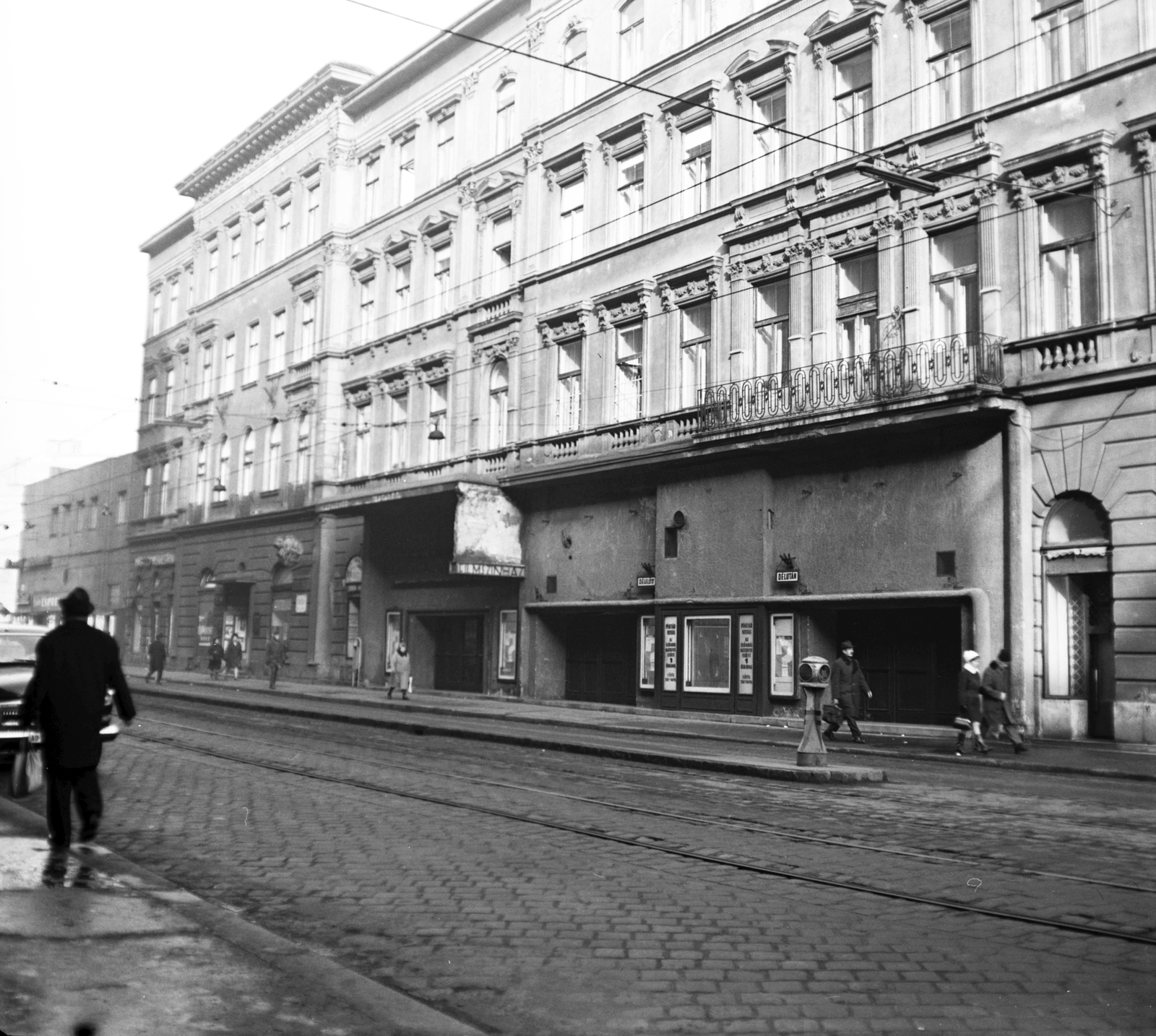 Magyarország, Budapest VIII., szemben az Üllői út 2-4. (ekkor 4.) számú ház., 1971, FŐMTERV, Domonkos Endre, Budapest, Fortepan #252875