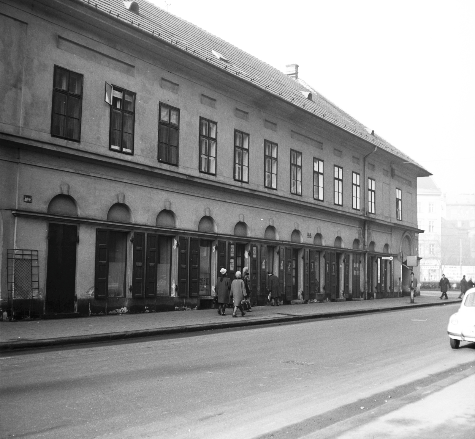 Hungary, Budapest IX., Ráday utca 1-es számú ház a Kálvin térnél., 1971, FŐMTERV, Budapest, Fortepan #252878