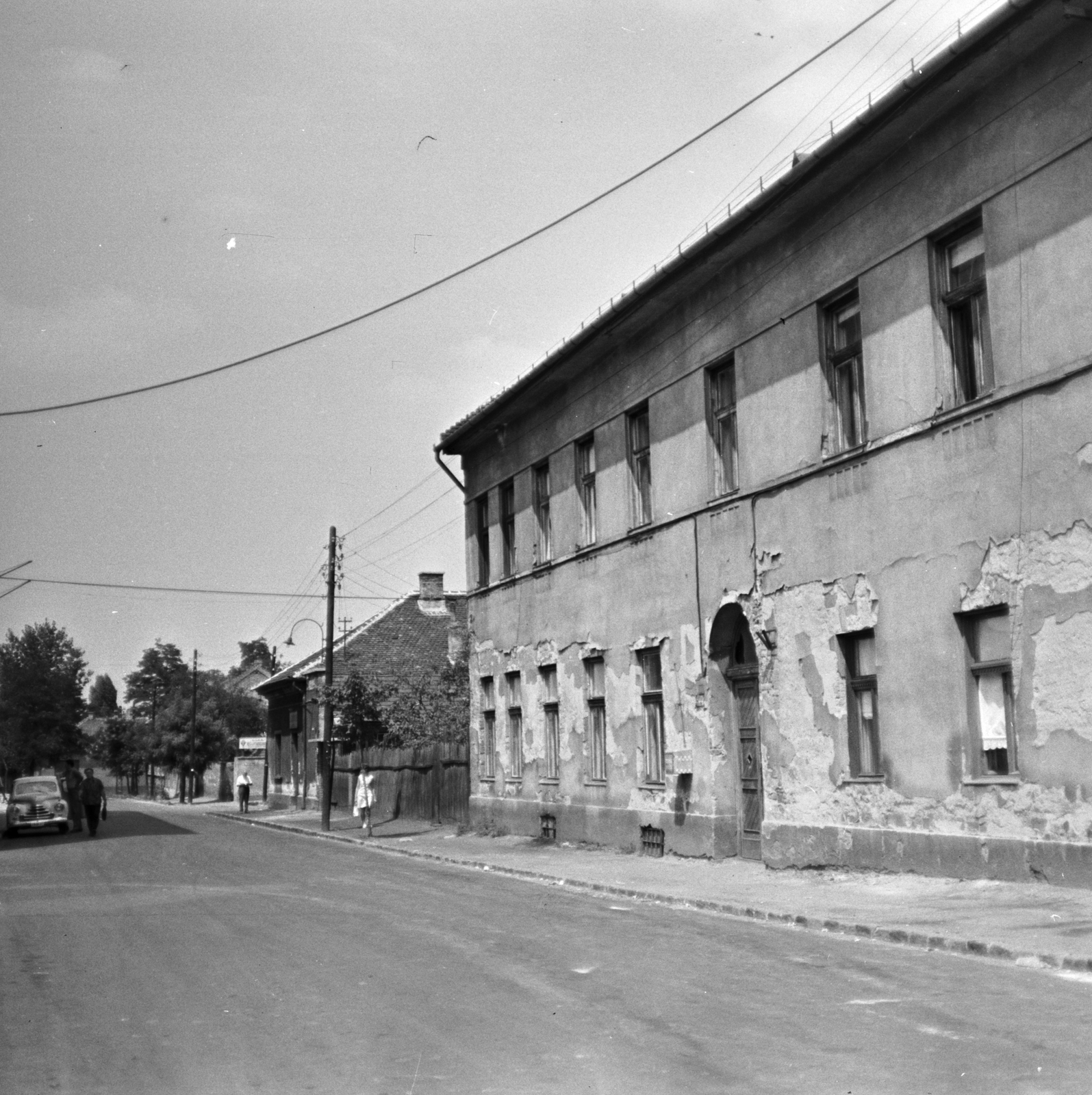 Magyarország, Budapest XX., a Petőfi utca Kossuth Lajos utca - Topánka utca közötti szakasza., 1971, FŐMTERV, Domonkos Endre, Budapest, Fortepan #252981