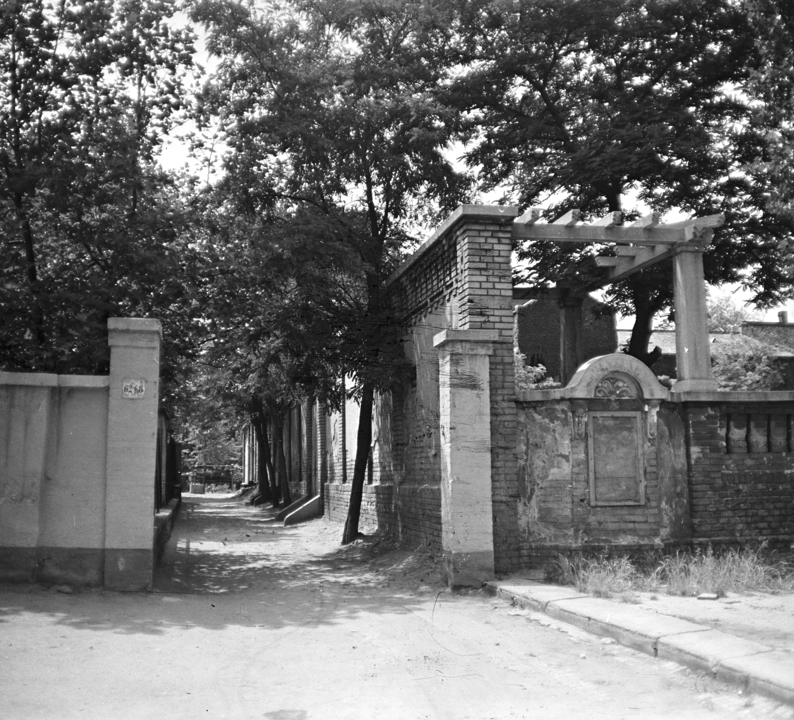 Magyarország, Budapest XX., Török Flóris utca, Pflum kertmozi és vendéglő., 1971, FŐMTERV, Domonkos Endre, Budapest, Fortepan #252992