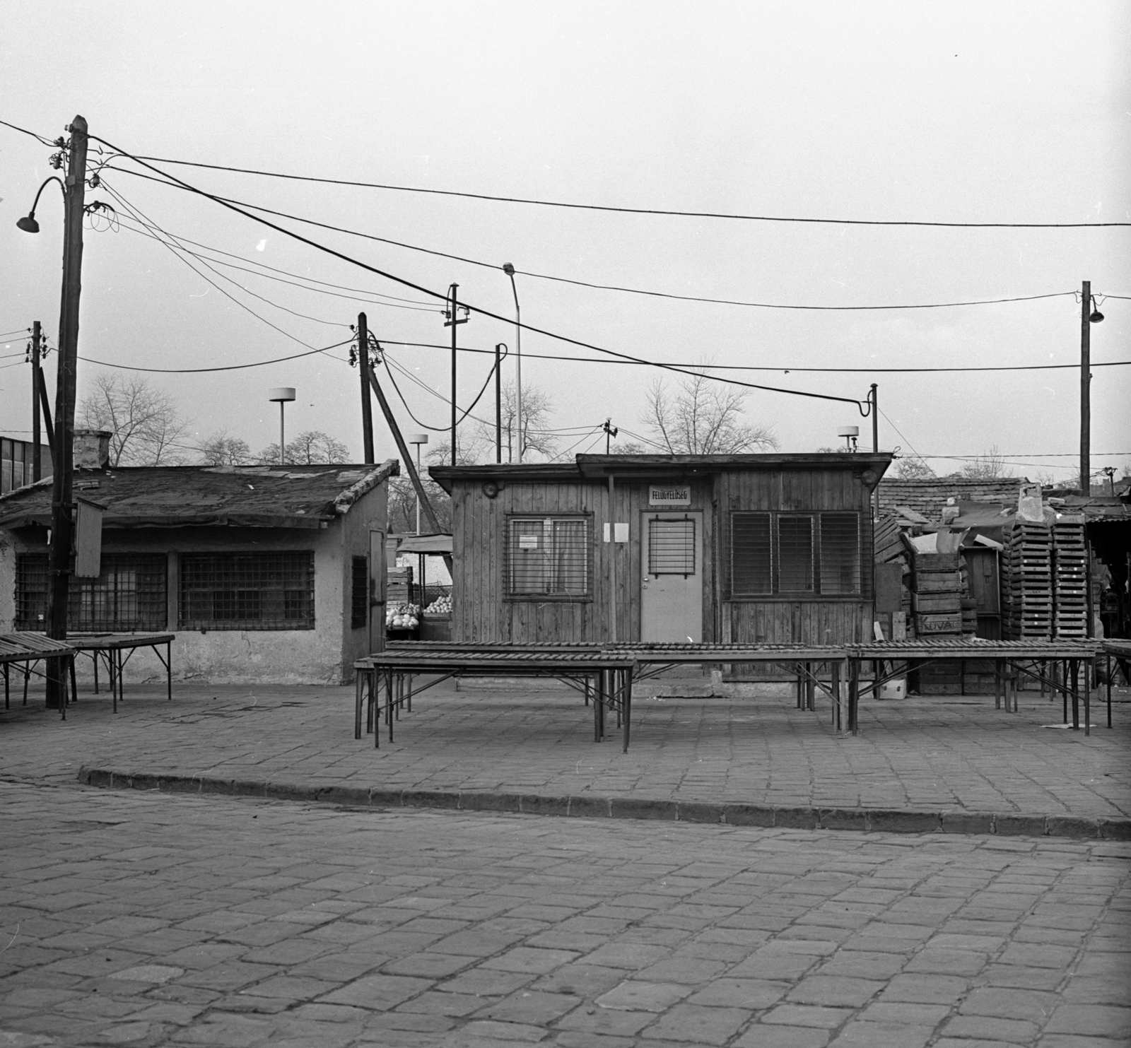 Hungary, Budapest VIII., piac a Kerepesi út - Hungária körút kereszteződésnél., 1973, FŐMTERV, Budapest, Fortepan #253439