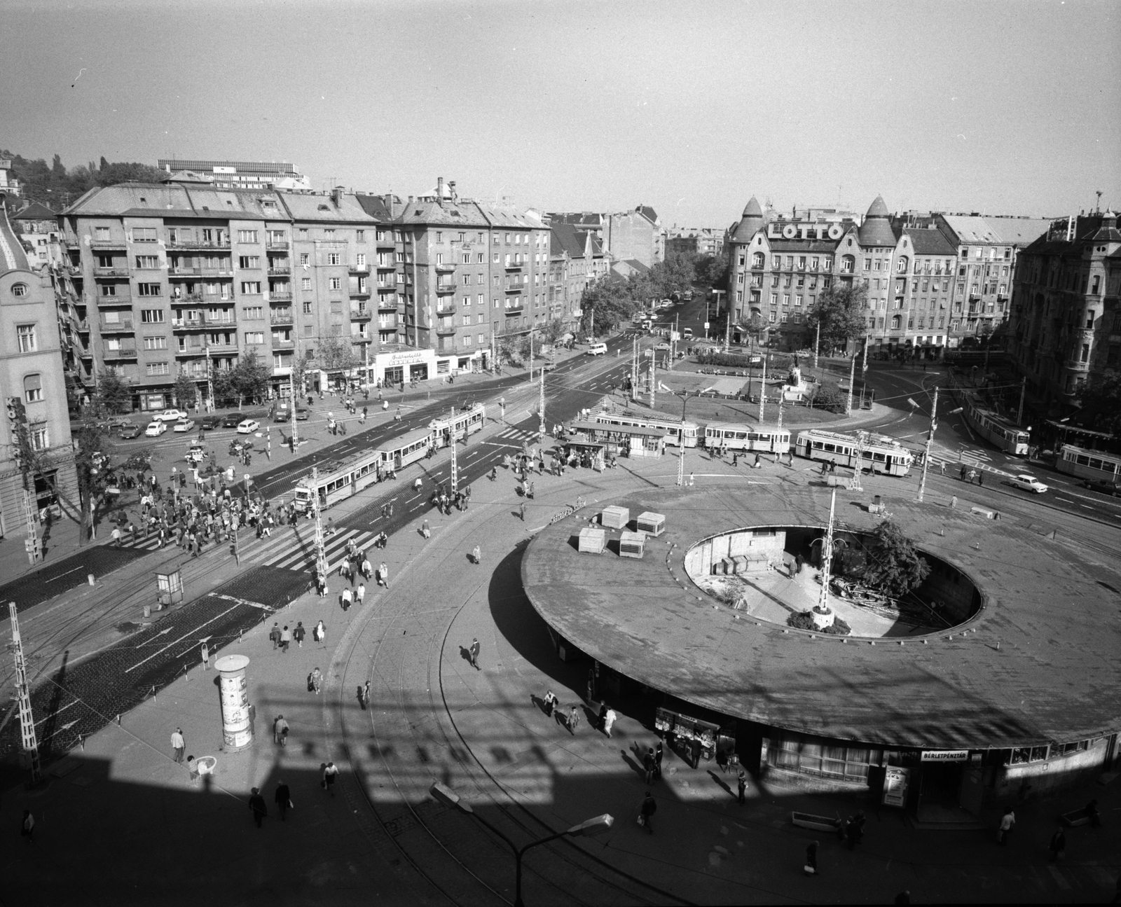 Magyarország, Budapest XI., Móricz Zsigmond körtér., 1978, FŐMTERV, Domonkos Endre, Budapest, Fortepan #253811