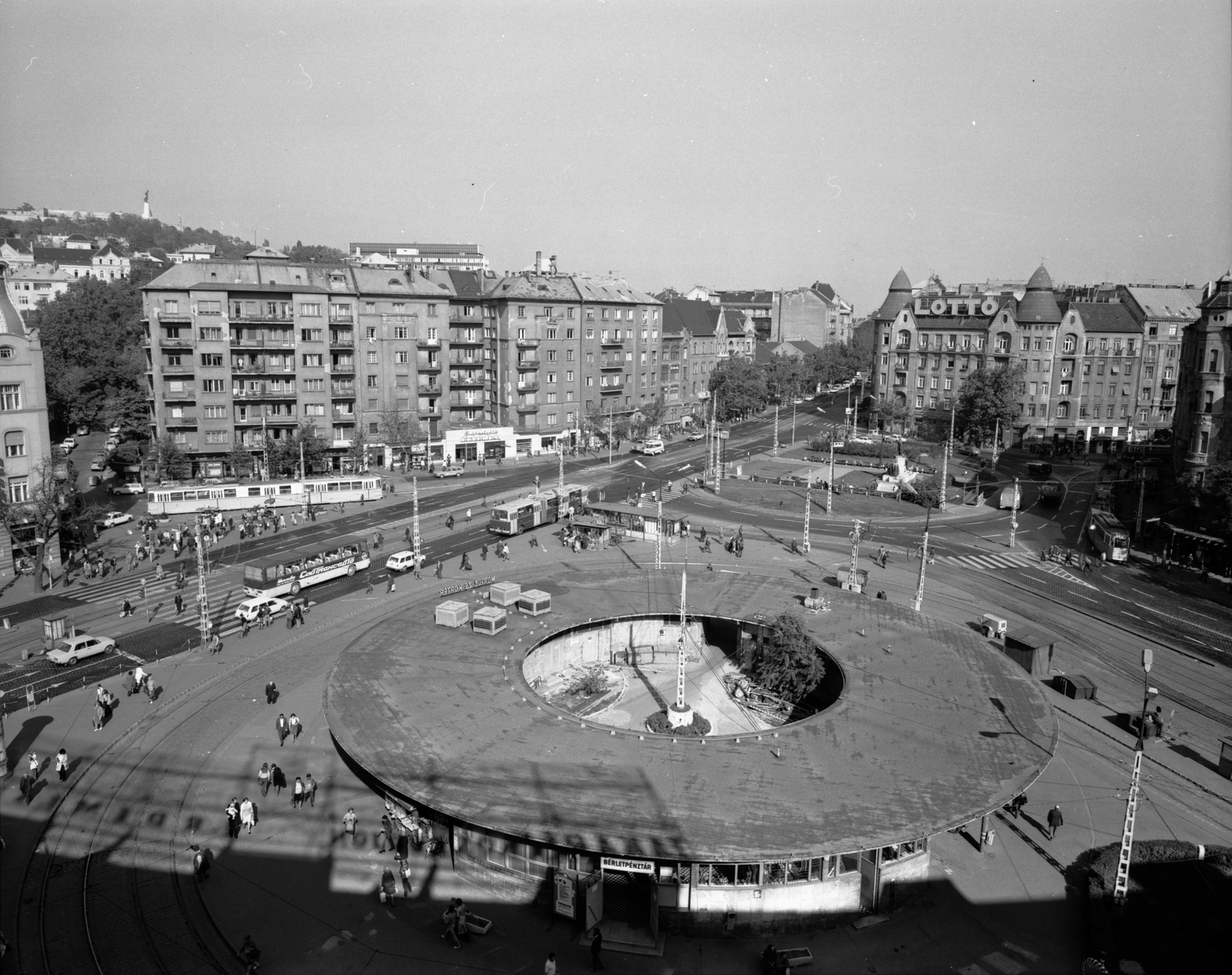 Hungary, Budapest XI., Móricz Zsigmond körtér., 1978, FŐMTERV, Budapest, Fortepan #253812