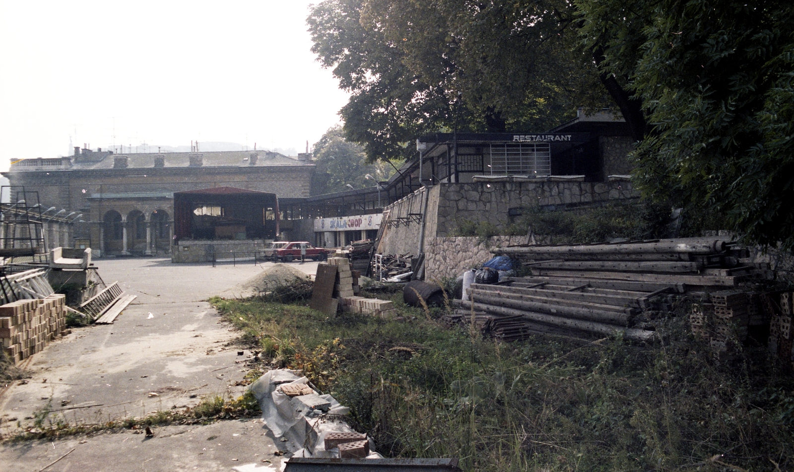 Hungary, Budapest I., Várkert Bazár (Ybl Miklós, 1883.)., 1988, FŐMTERV, colorful, Budapest, Fortepan #253976