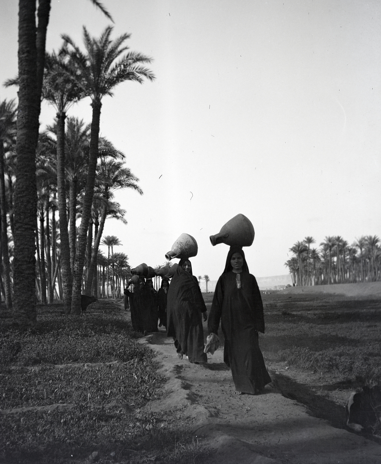 1913, Kriszt Béla, vízhordás, vízhordó, Fortepan #254043