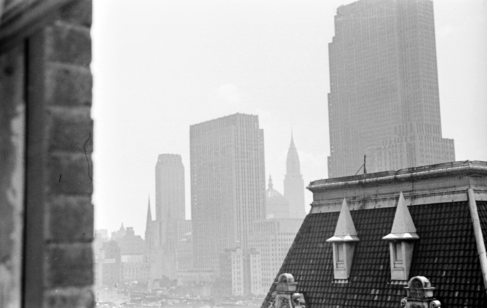 USA, New York, a Colombus Körforgalom közeléből, délkelet felé fotózva., 1939, Fortepan, roof, high-rise building, Fortepan #25407