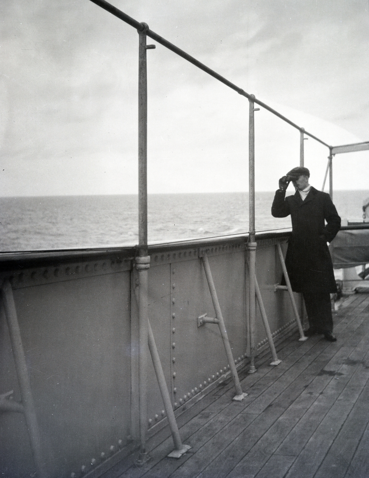 1913, Kriszt Béla, hajókirándulás, Fortepan #254081