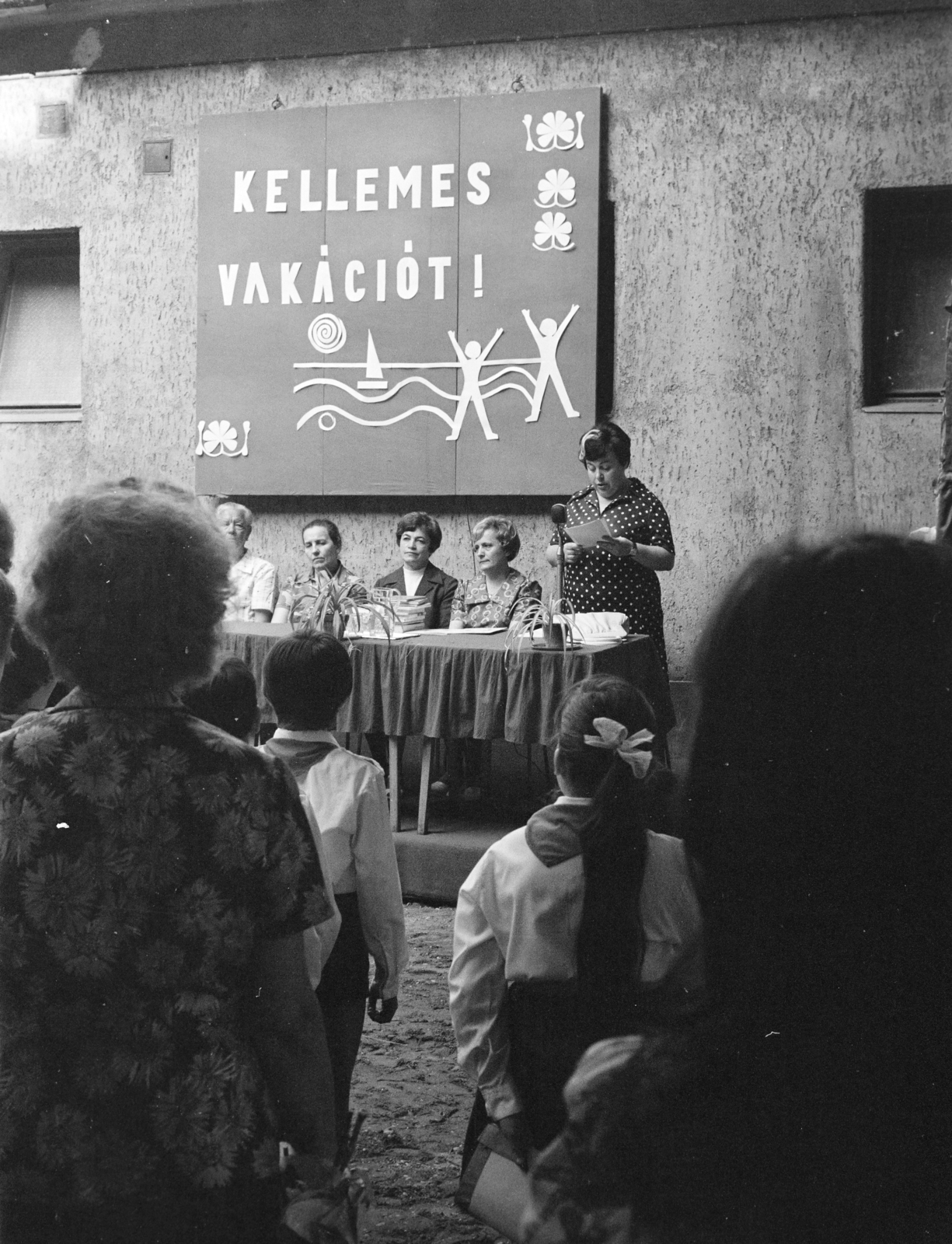 1974, Otruba Ferenc és Zoltán, graduation, Fortepan #254398