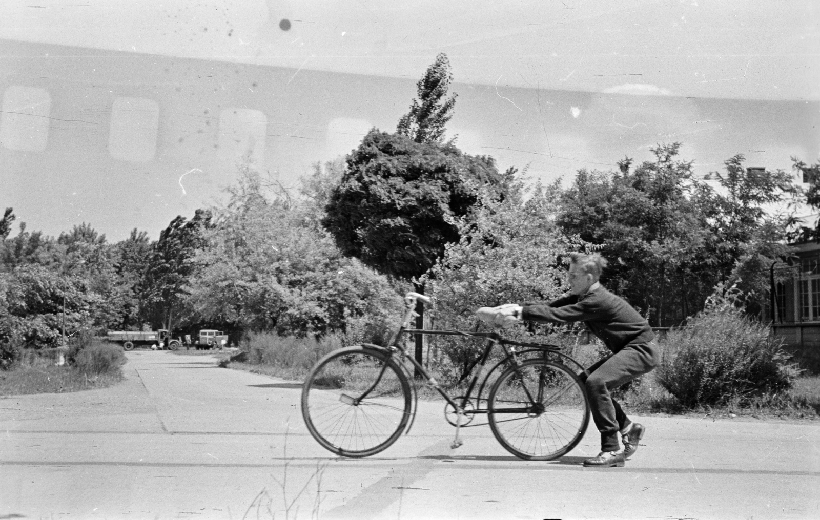 1959, Ungváry Rudolf, bicycle, Fortepan #255136
