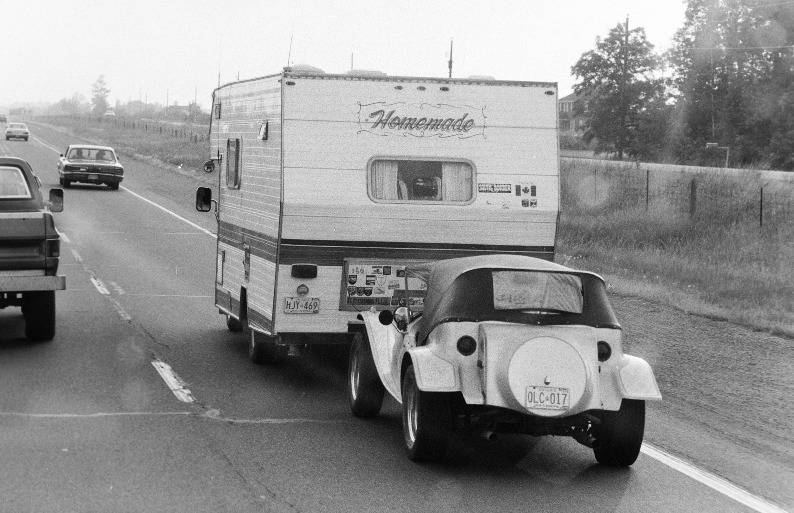 Canada, 1983, Bojár Sándor, convertible, motor home, Fortepan #255403