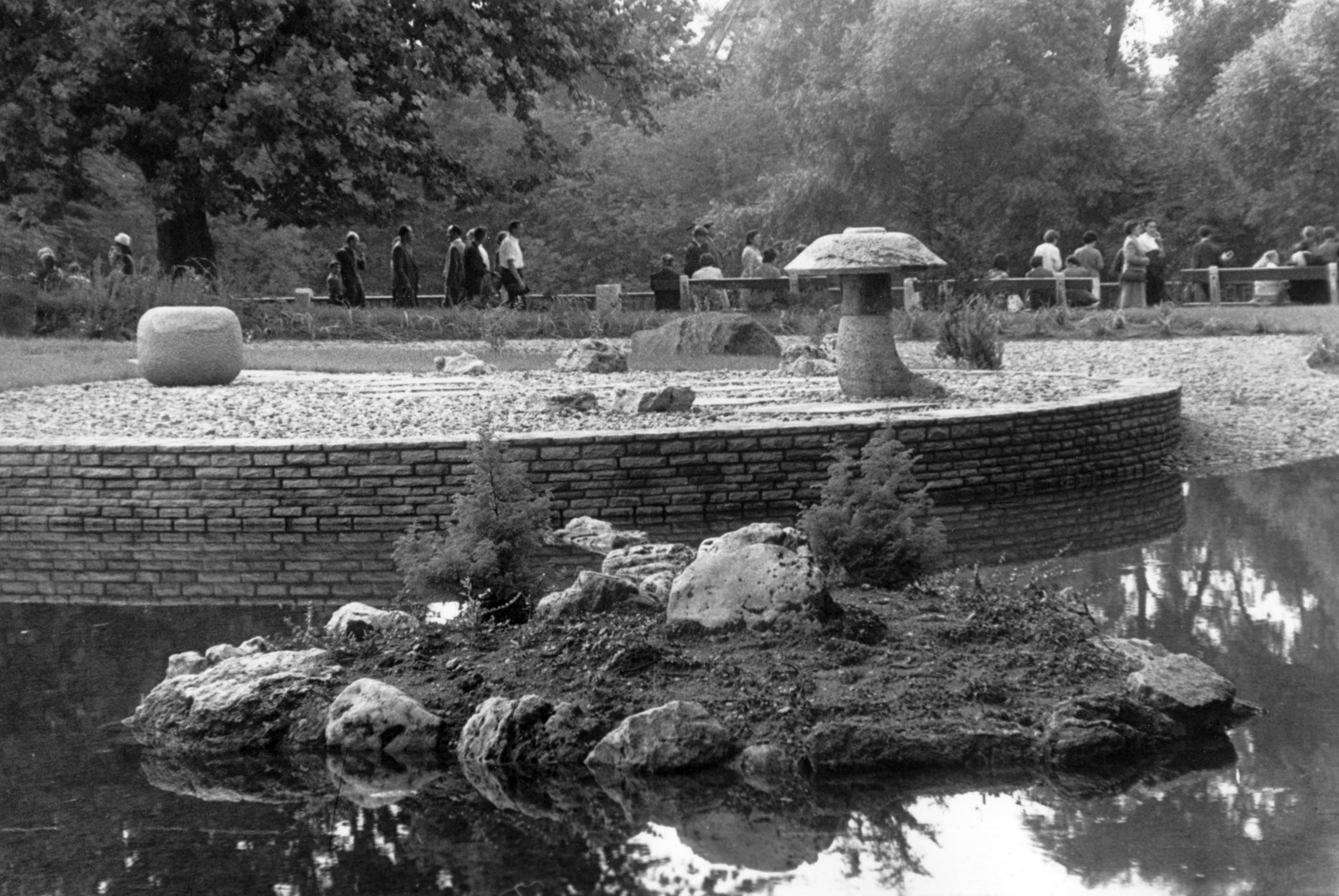 Hungary, Zoo, Budapest XIV., japánkert., 1964, Kovács László Péter, Budapest, Fortepan #25597