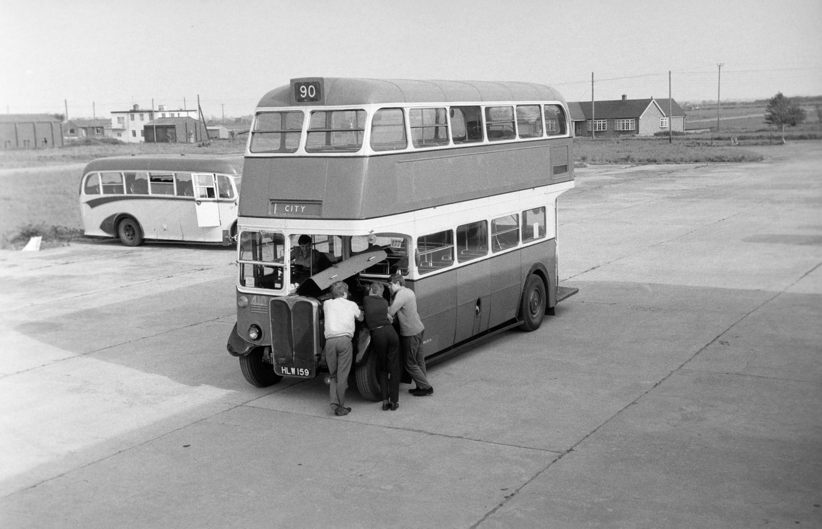 United Kingdom, 3RT3 típusú autóbusz., 1964, Ladinek Viktor, double-decker, Fortepan #257359