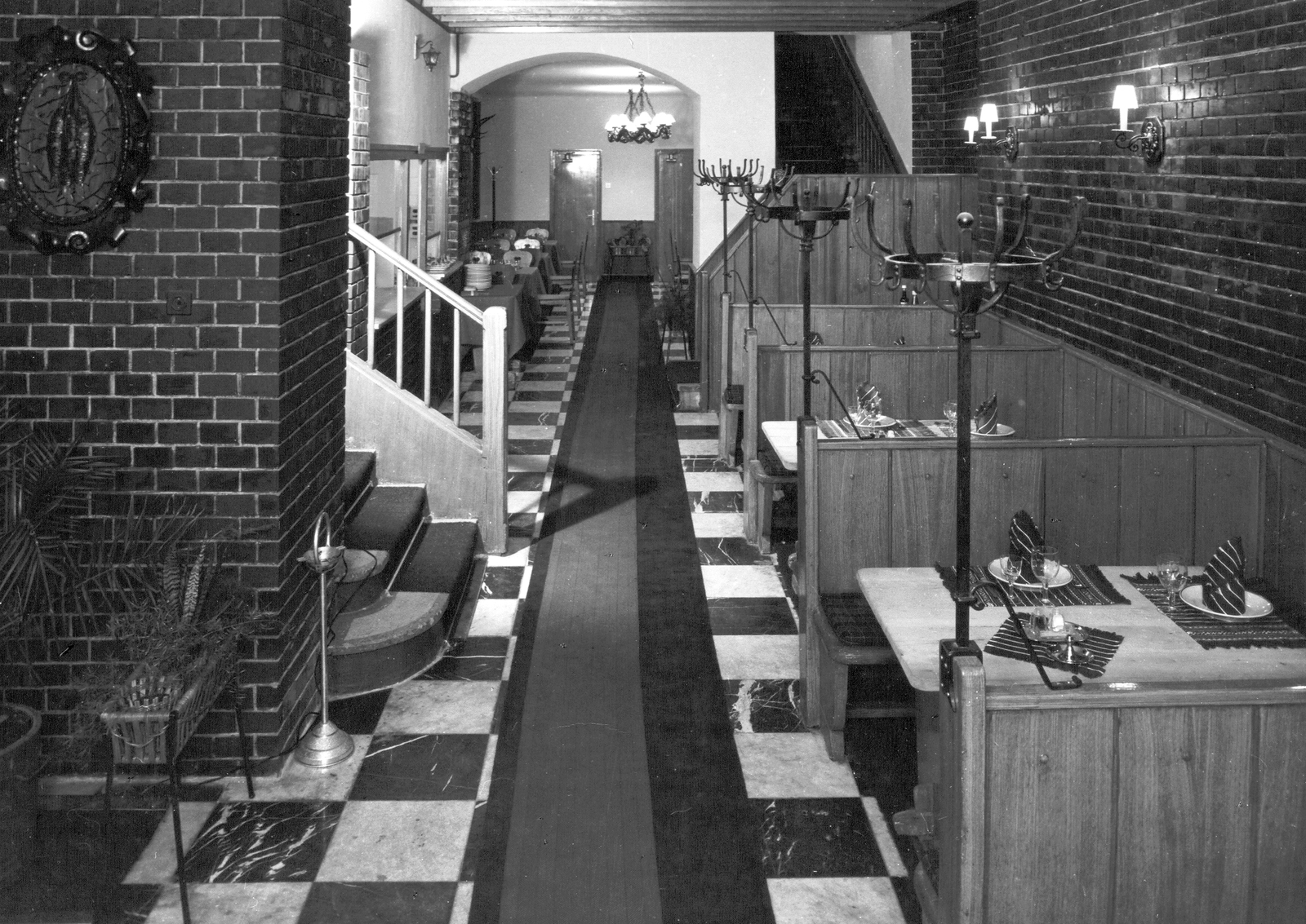 1976, Ferencvárosi Helytörténeti Gyűjtemény, restaurant, interior, Fortepan #25750